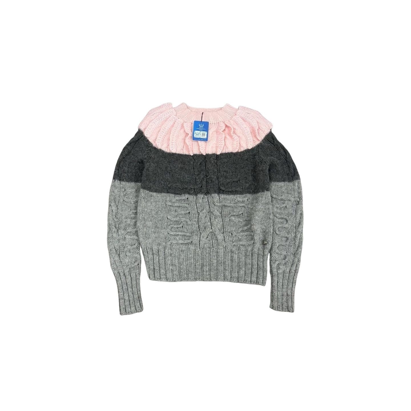 Chanel Chanel Alpaca Colorblock Knit Sweater 40 Size M / US 6-8 / IT 42-44 - 1 Thumbnail