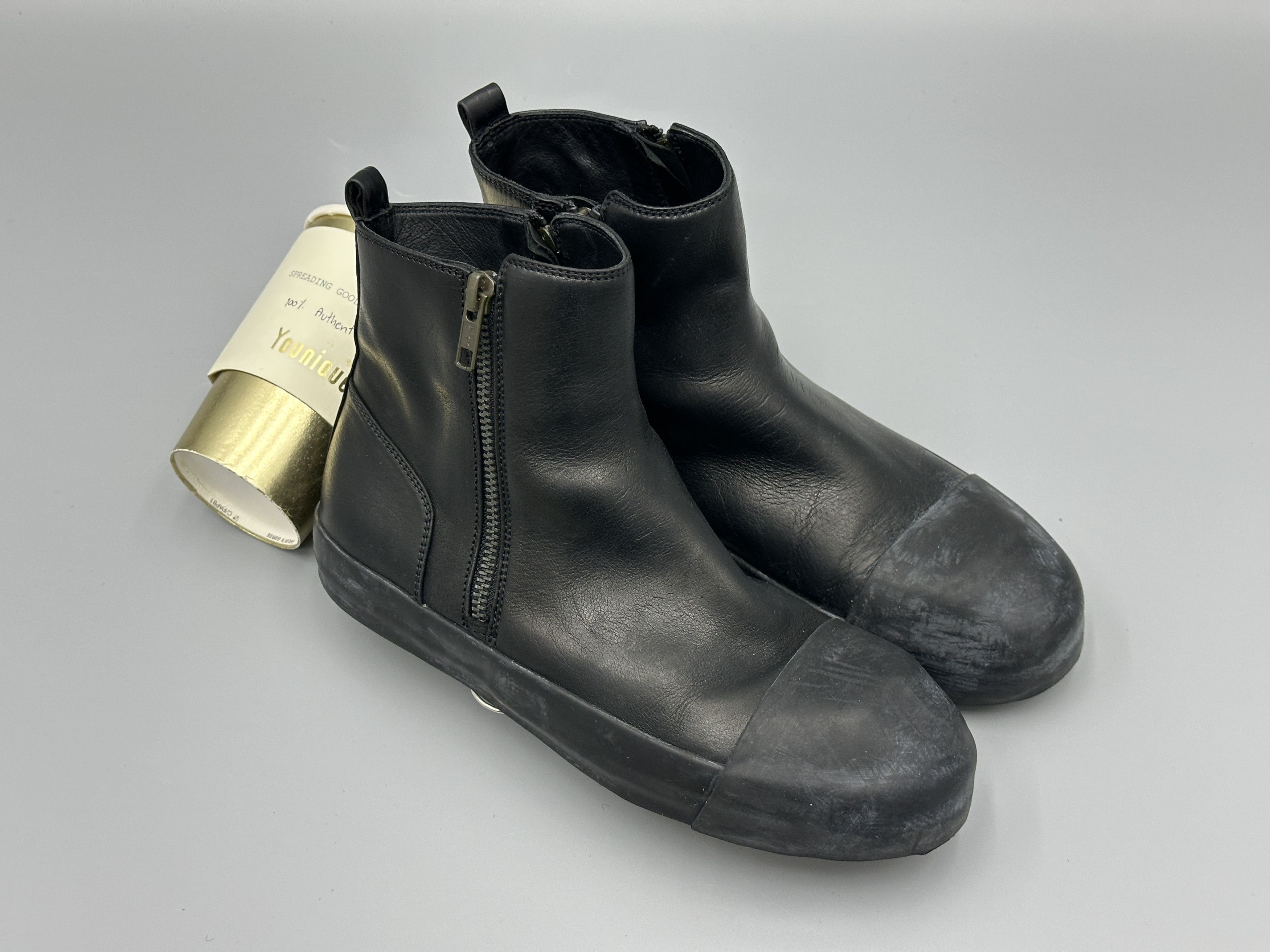 Ann Demeulemeester Ann Demeulemeester Boots Leather Size 36 Size US 6 / IT 36 - 1 Thumbnail