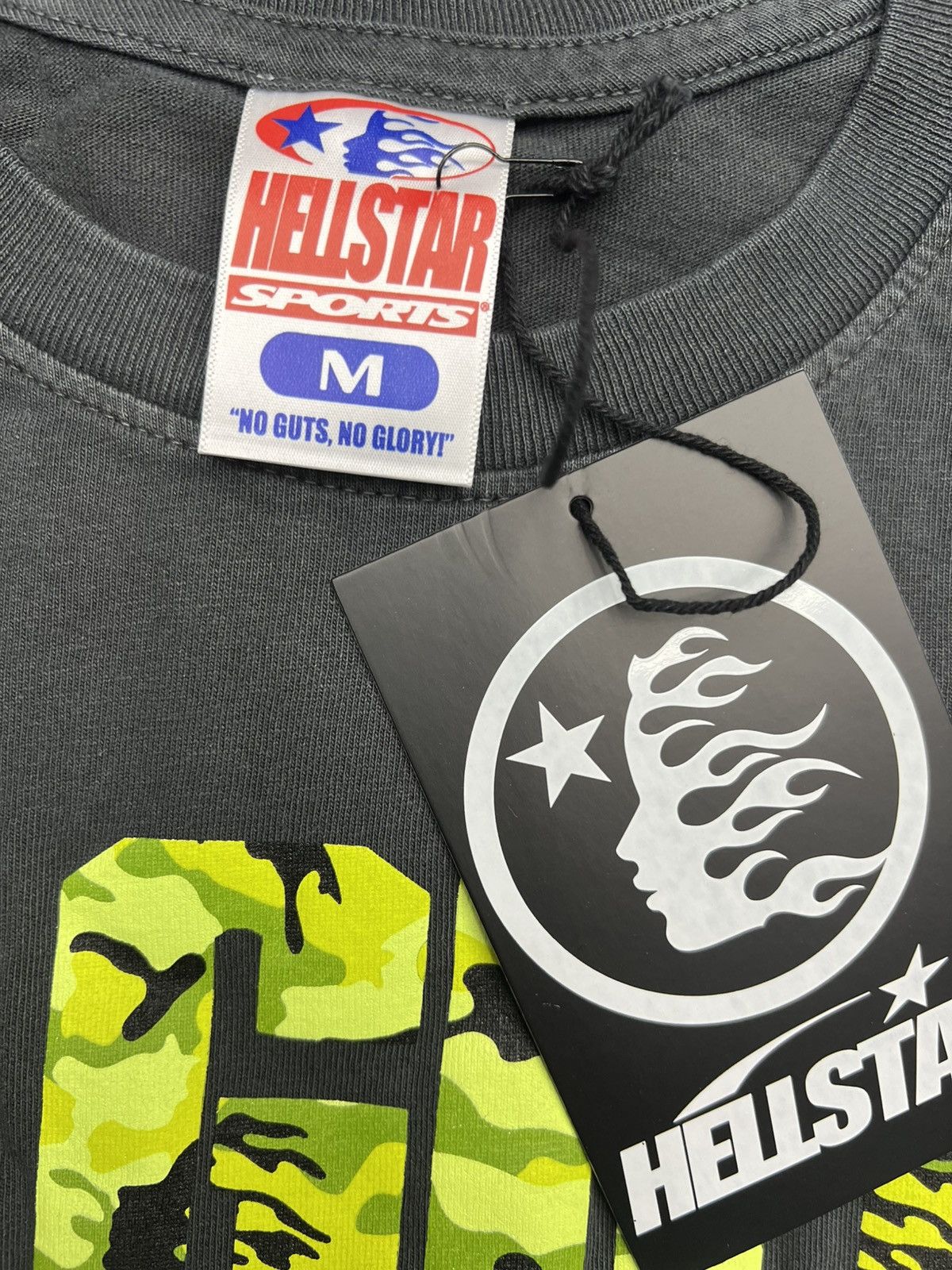 HELLSTAR Hellstar No Guts No Glory T-Shirt Size US M / EU 48-50 / 2 - 4 Thumbnail
