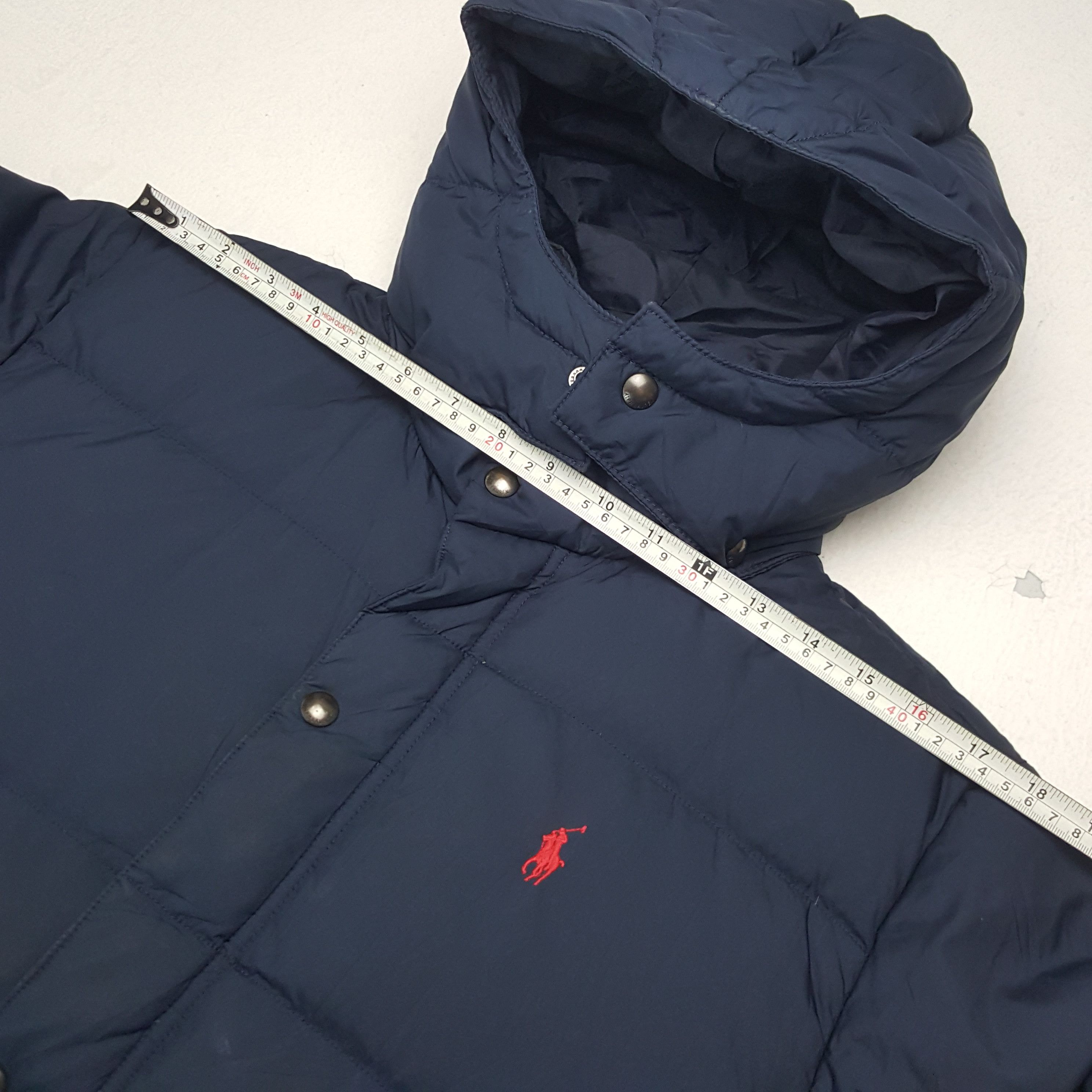 Polo Ralph Lauren × Vintage Vintage Polo Ralph Lauren Puffer Winter Jacket Hoodie Size US L / EU 52-54 / 3 - 5 Thumbnail