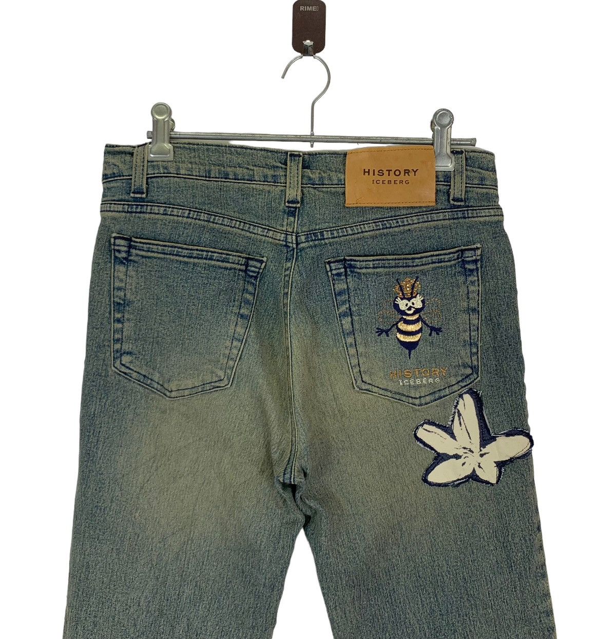 Iceberg VINTAGE ICEBERG HISTORY DENIM WOMEN JEANS Size 27" / US 4 / IT 40 - 7 Thumbnail