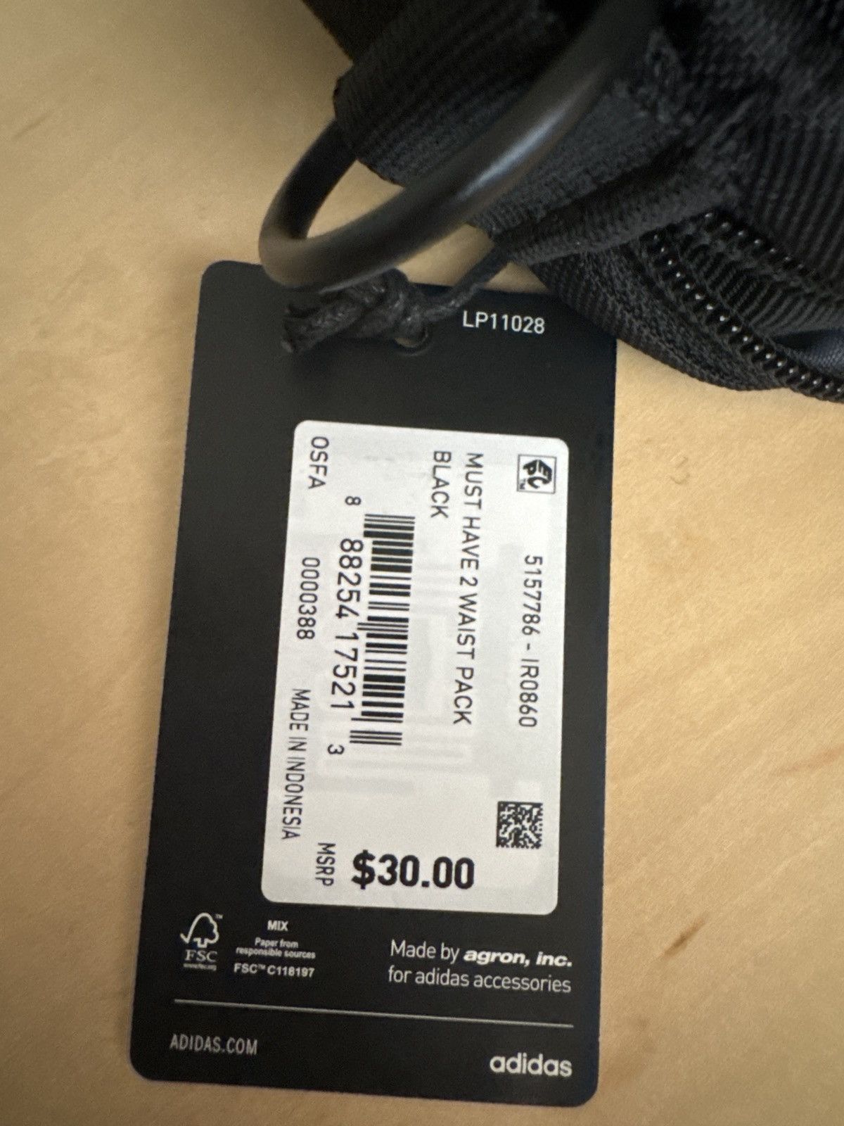 Adidas Adidas Unisex Must Have 2 Waist Pack Size ONE SIZE - 5 Thumbnail