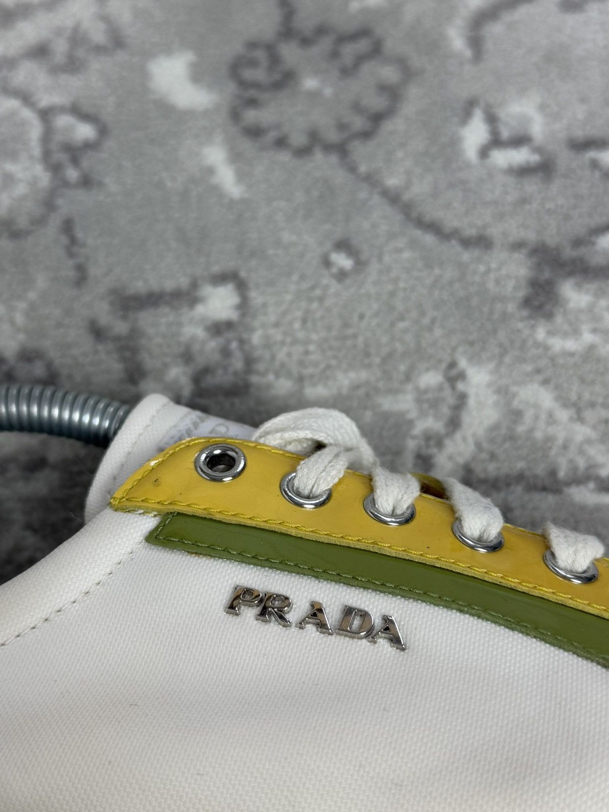 Designer × Prada VIntage Prada low top sneakers shoes US8 designer luxury y2k Size US 8 / IT 38 - 12 Thumbnail