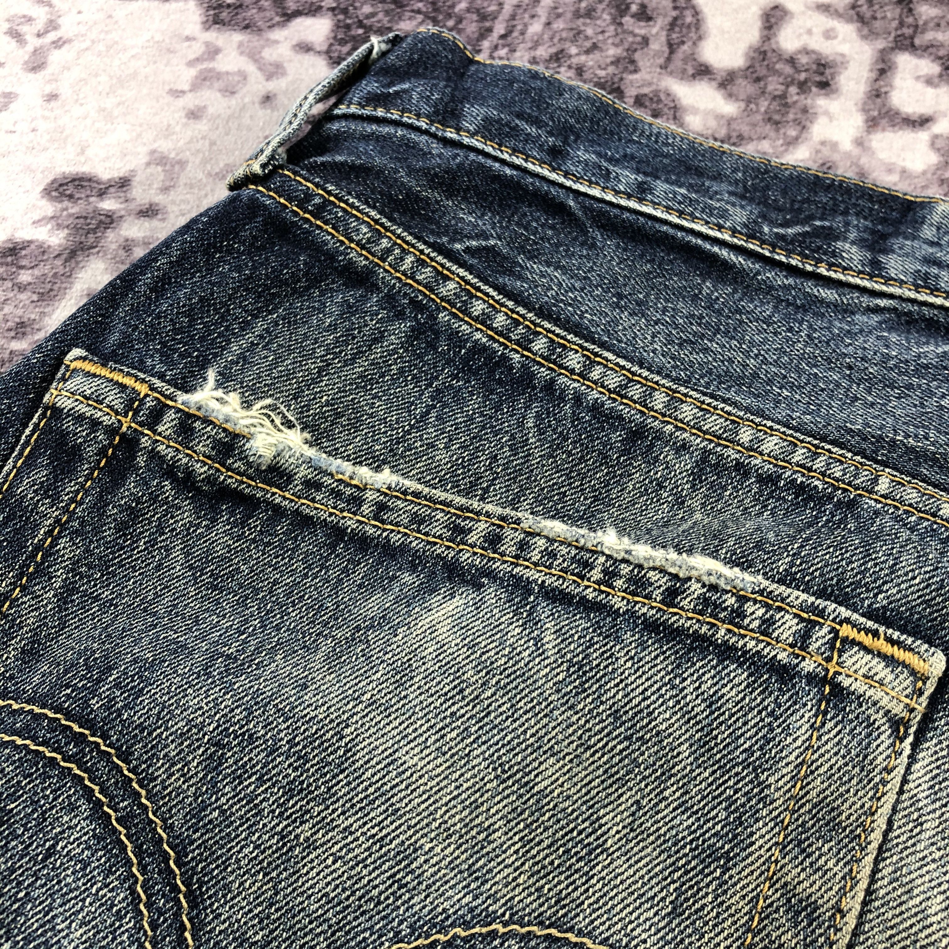 Levi's 90s Vintage Blue Wash Levis 501 Jeans-JM2733 Size US 34 / EU 50 - 6 Thumbnail