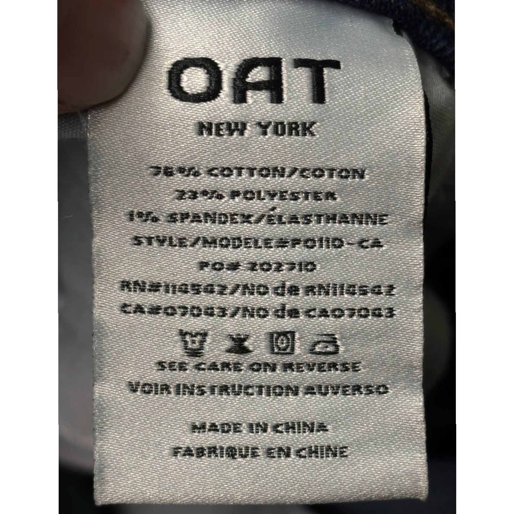 Vintage VINTAGE OAT New York High Rise Bootcut Jeans Dark Wash 32X31 Womens Jeans Medium Blue Limitless Keywords Size 24" / US 00 / IT 34 - 6 Thumbnail