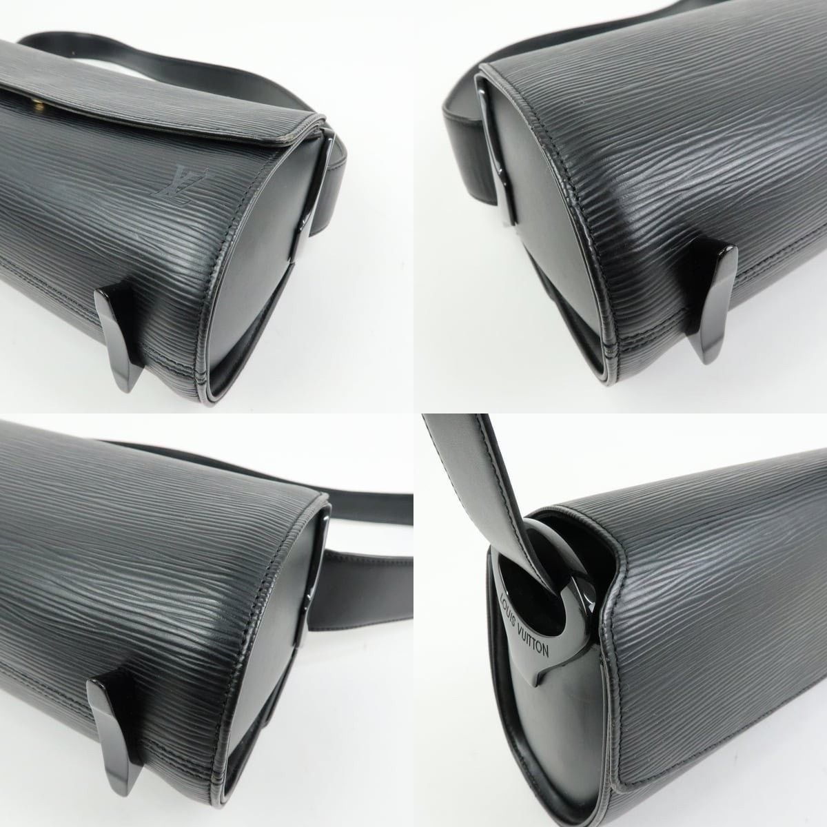 Louis Vuitton Louis Vuitton Epi Nocturne GM Shoulder Bag Leather Black Size ONE SIZE - 5 Thumbnail