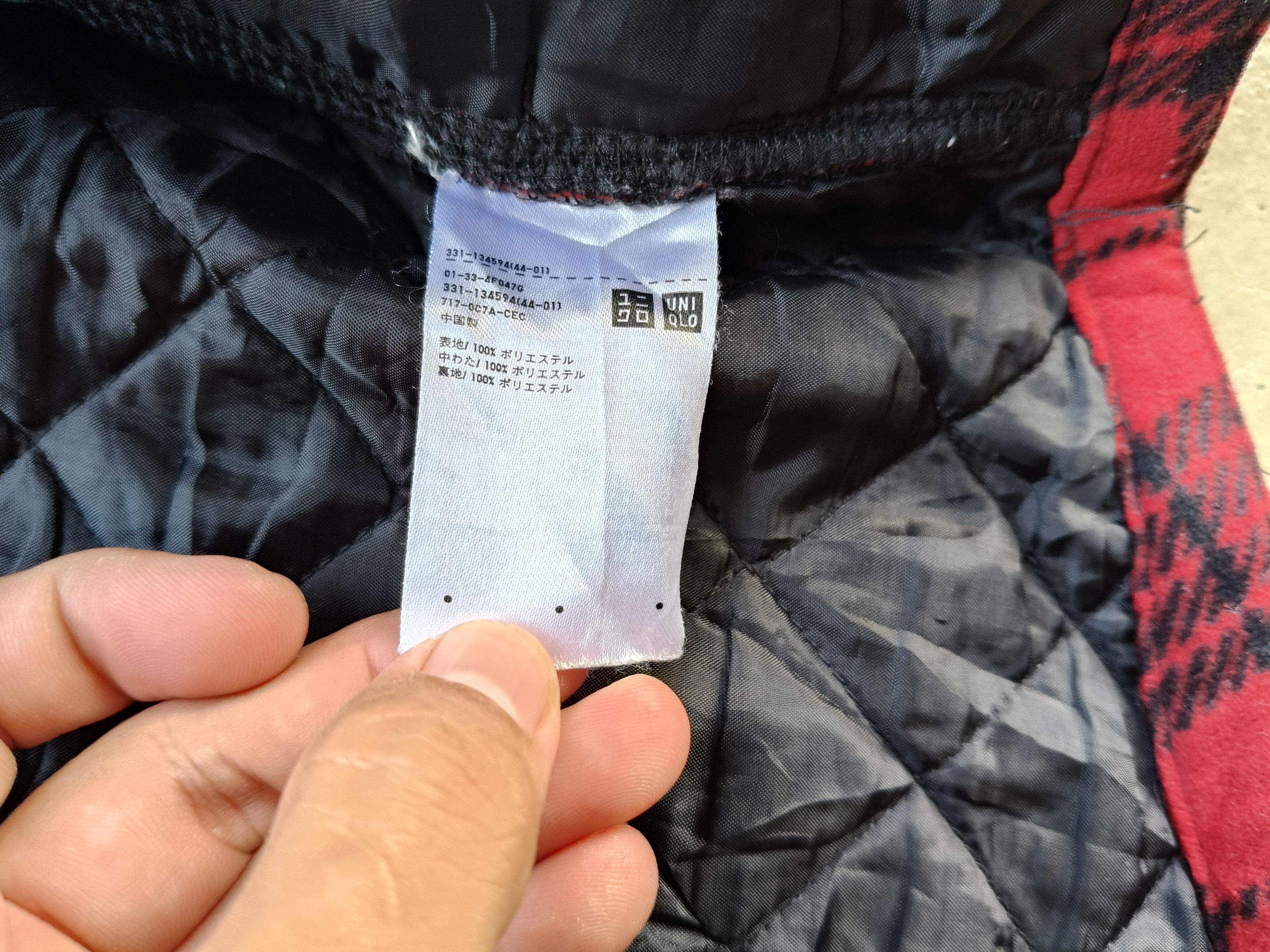 Flannel × Uniqlo Uniqlo Quilted Flannel Fleece Button Size US M / EU 48-50 / 2 - 9 Thumbnail