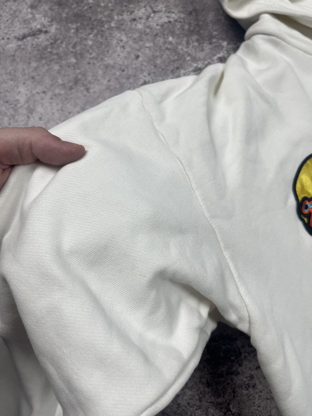 Designer × Diesel Diesel Hoodie White Size S Y2k Size US S / EU 44-46 / 1 - 11 Thumbnail