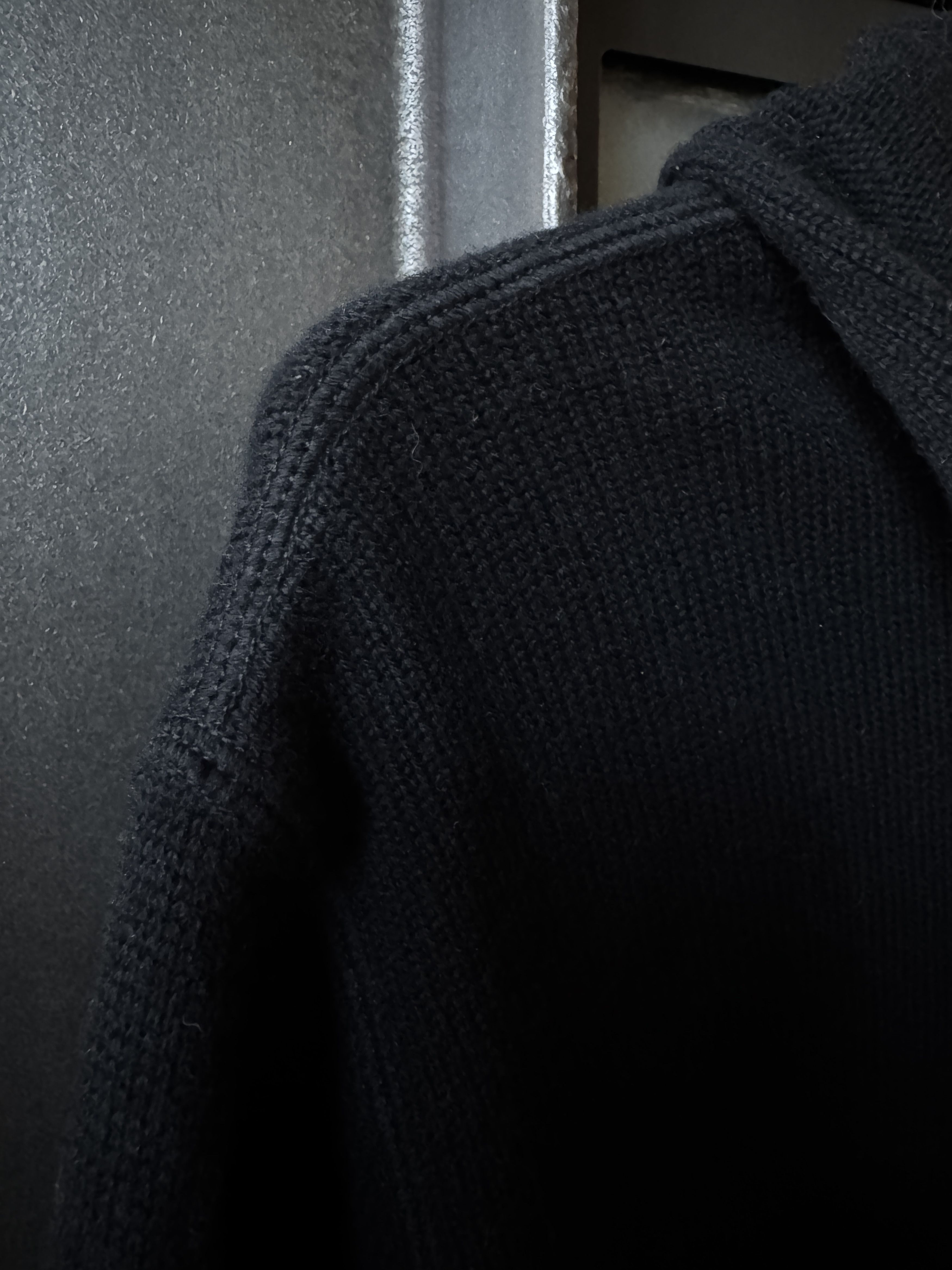 Theory Wool / Cashmere Theory Zip Front Sweater Hoodie Size US XL / EU 56 / 4 - 8 Thumbnail