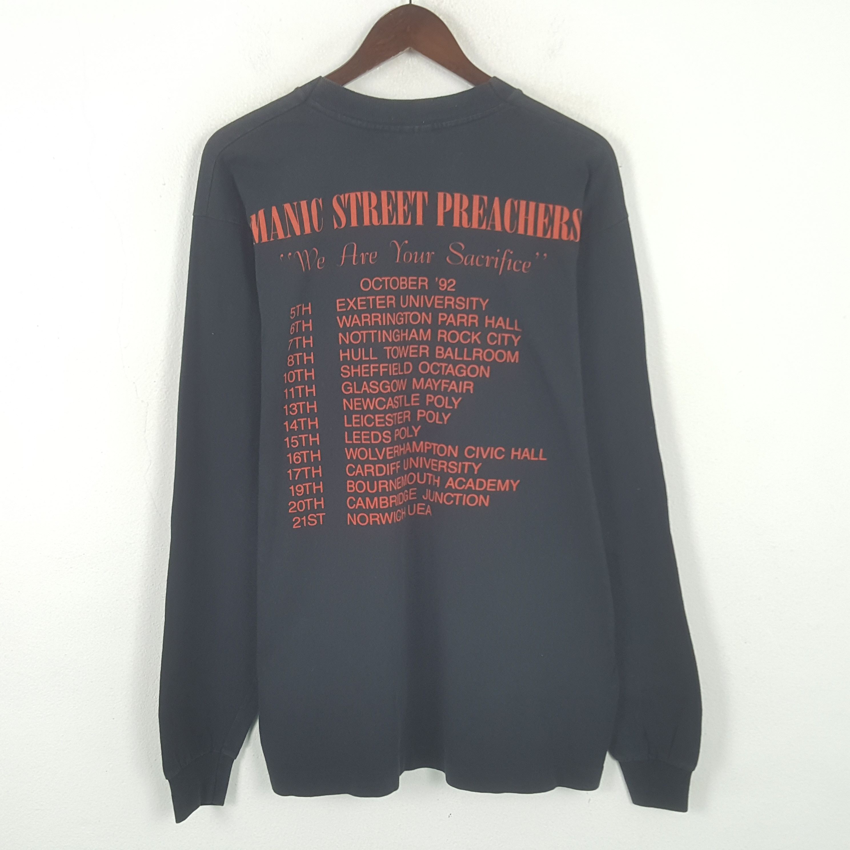 Band Tees Vintage Manic Street Preachers American Rock Band T-shirt Size US L / EU 52-54 / 3 - 3 Thumbnail