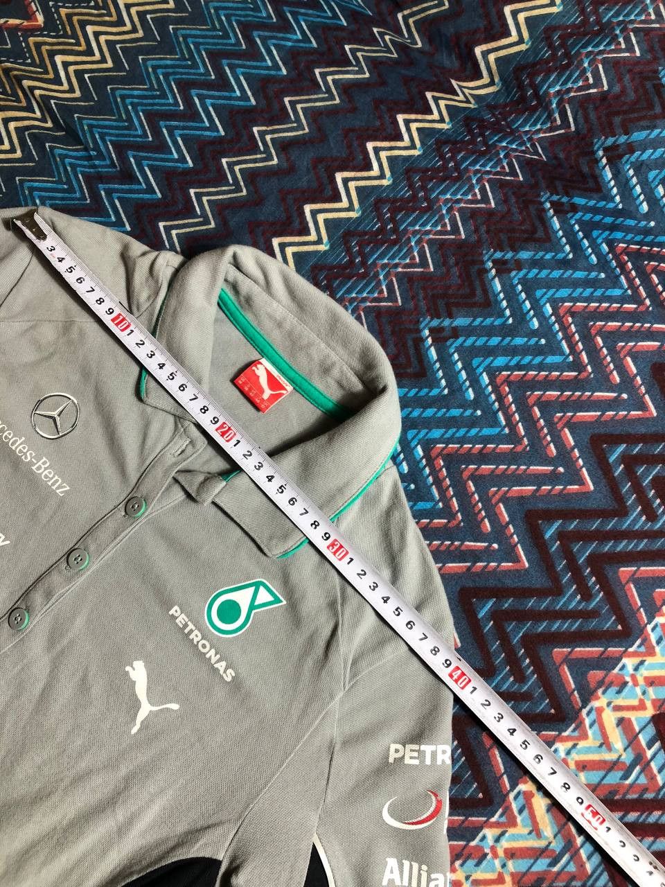 Puma Puma Racing Mercedes Benz Formula 1 Petronas Polo Shirt Size US M / EU 48-50 / 2 - 13 Thumbnail