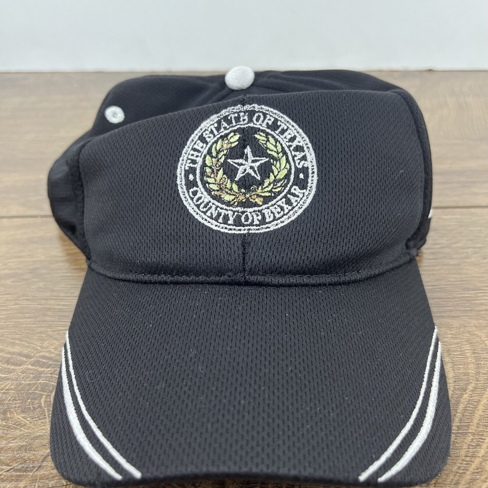 Other The State of Texas County Bexar Hat Black Cap Adjustable Hat Size ONE SIZE - 5 Thumbnail