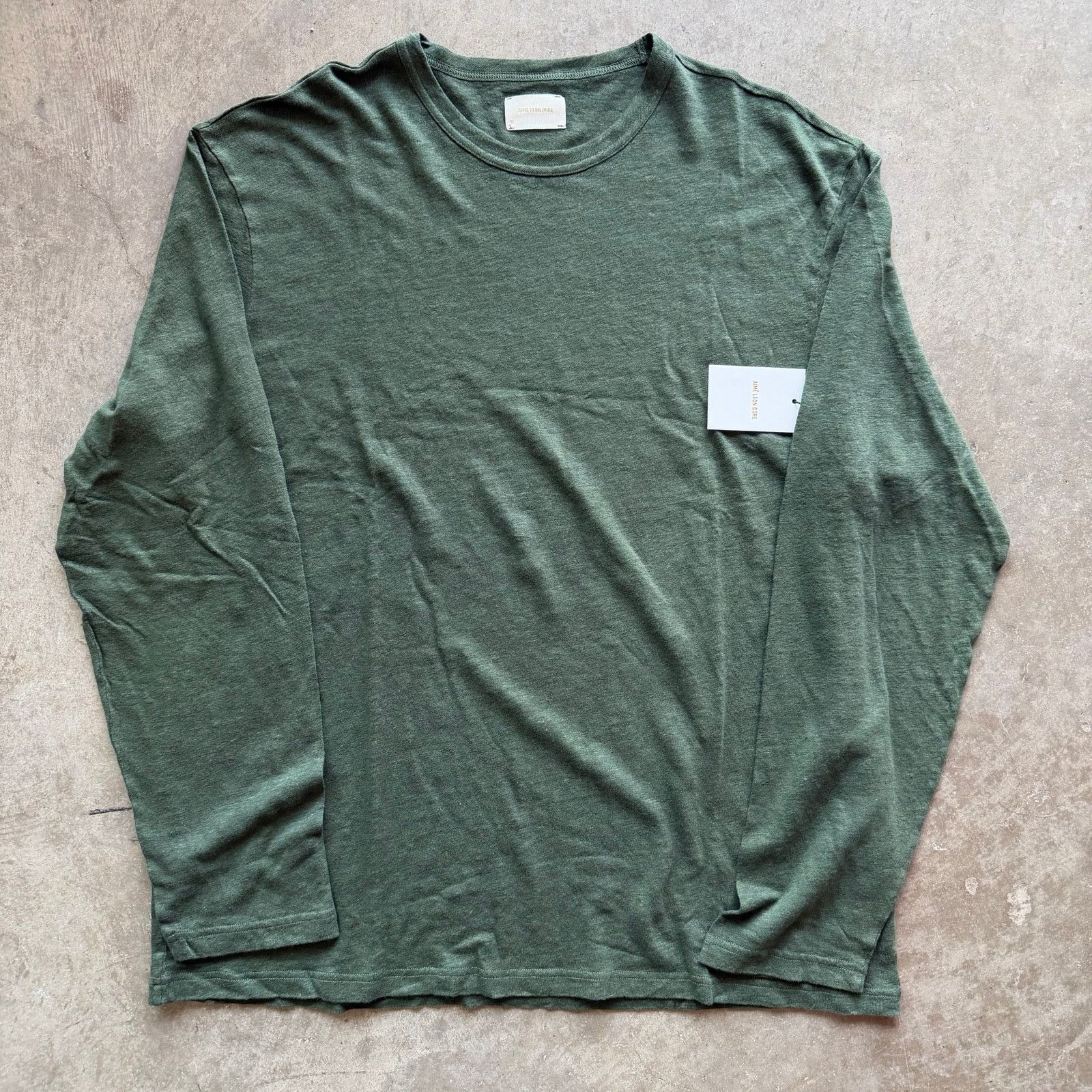 Aime Leon Dore NWT Aime Leon Dore Green Longsleeve Size US XL / EU 56 / 4 - 1 Thumbnail