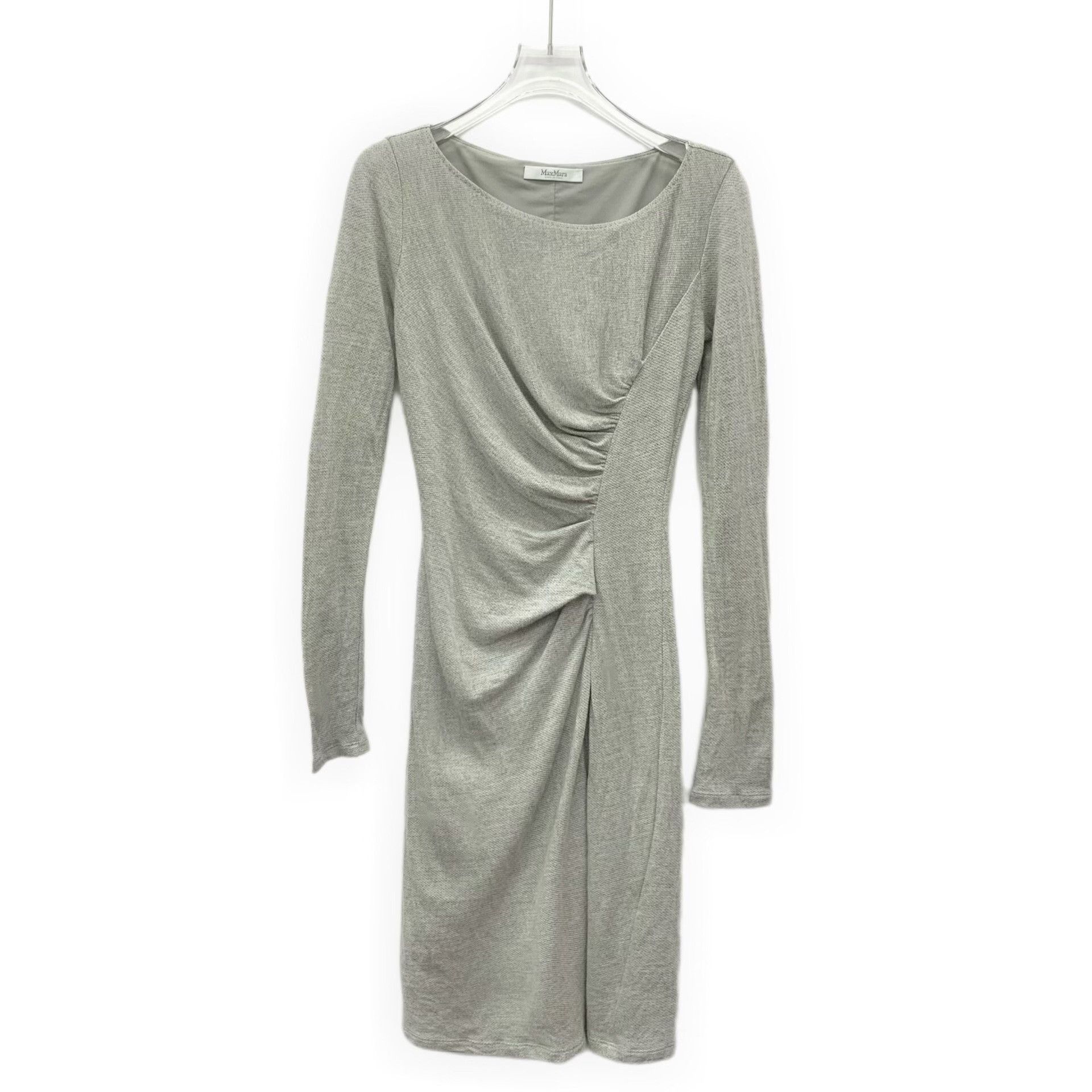 Max Mara Max Mara Wool Gray Dress M Women Size M / US 6-8 / IT 42-44 - 1 Thumbnail