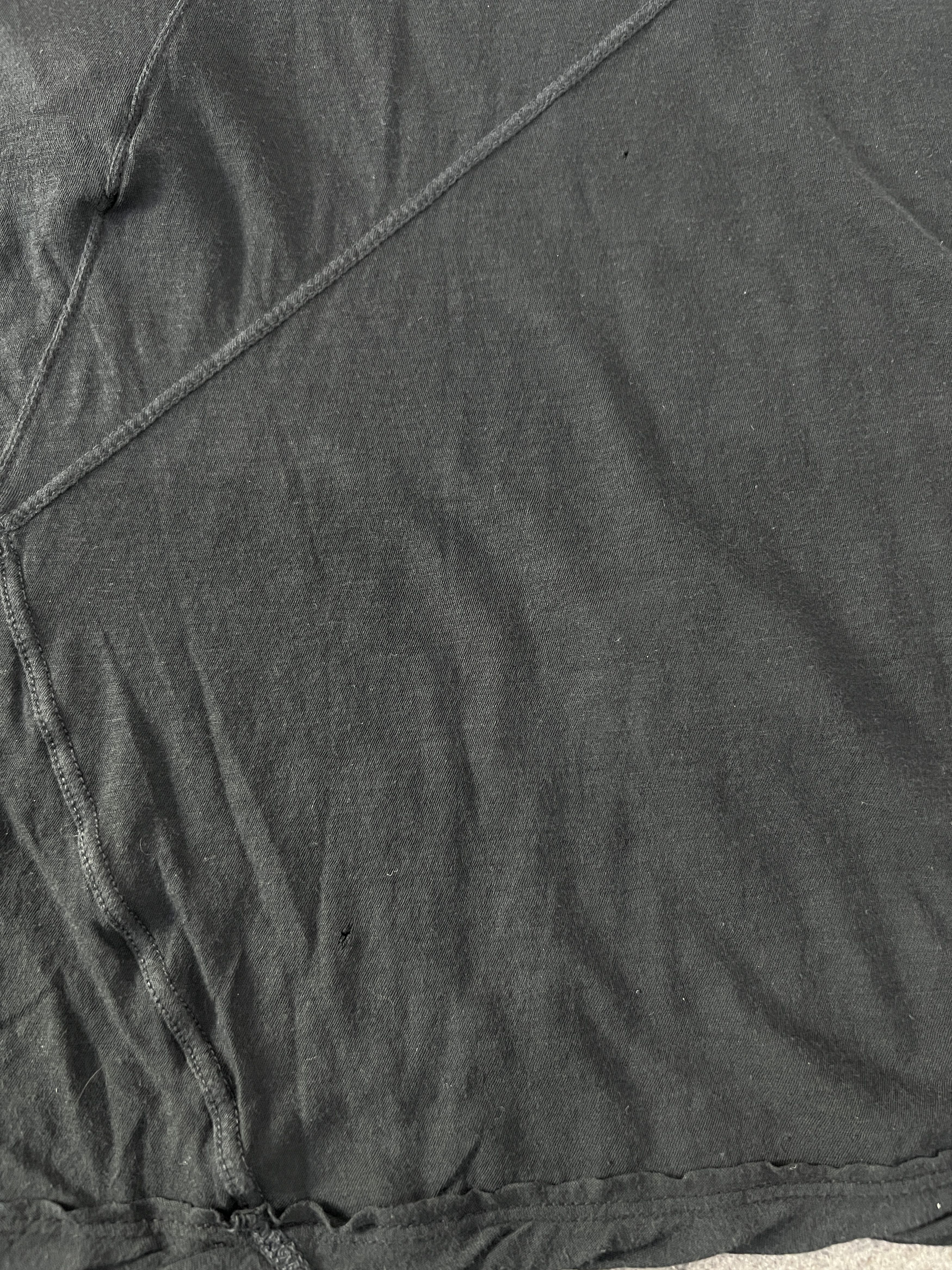 Rick Owens Drkshdw Rick Owens DRKSHDW Level Long Tee Black SS20 Size US M / EU 48-50 / 2 - 3 Thumbnail