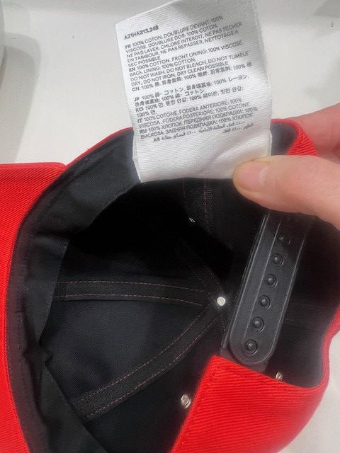 AMI AMI RED LOGO CAP Size ONE SIZE - 3 Thumbnail