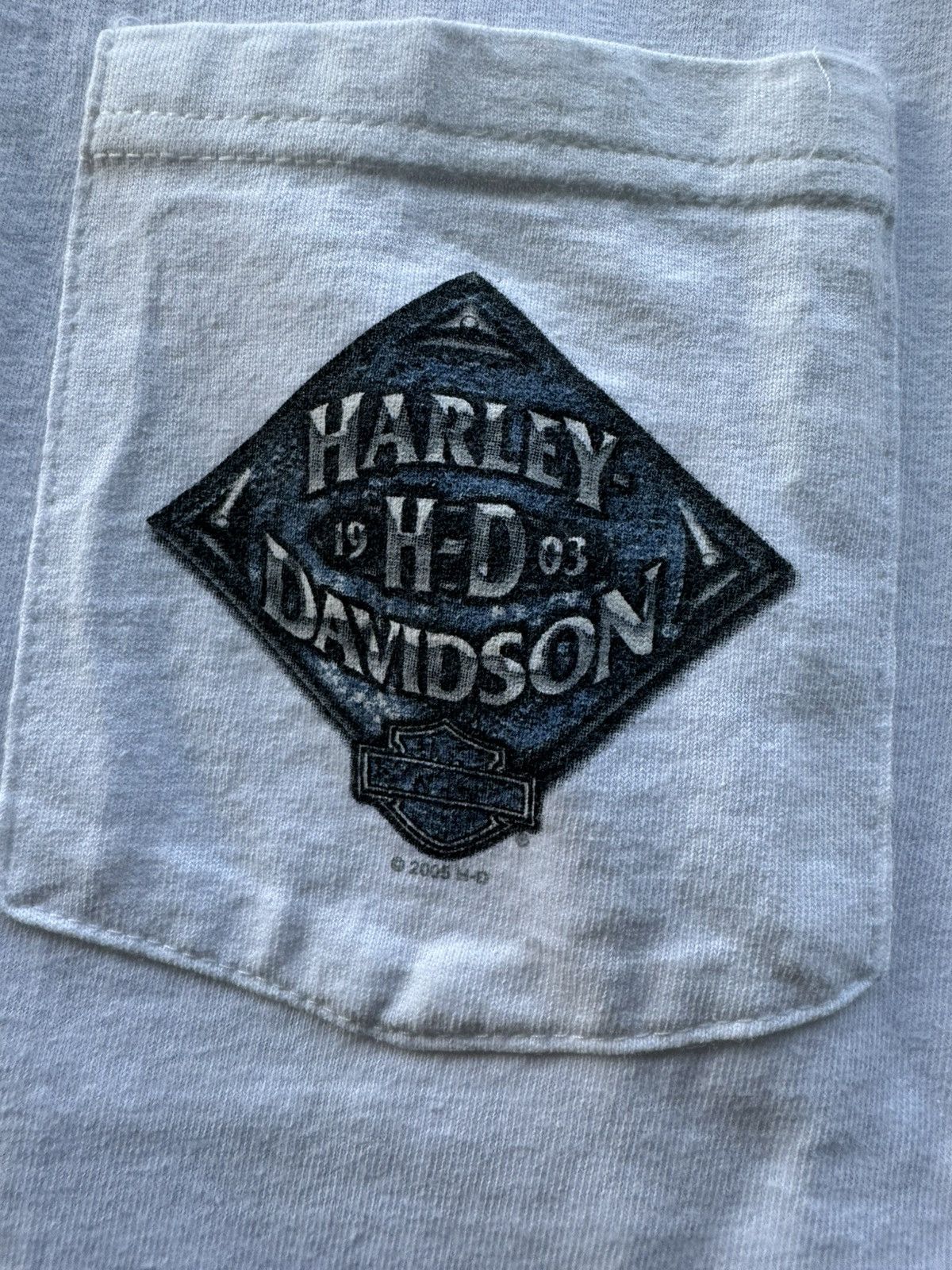 Harley Davidson × Vintage 2005 Harley Davidson Tee Size US M / EU 48-50 / 2 - 3 Thumbnail