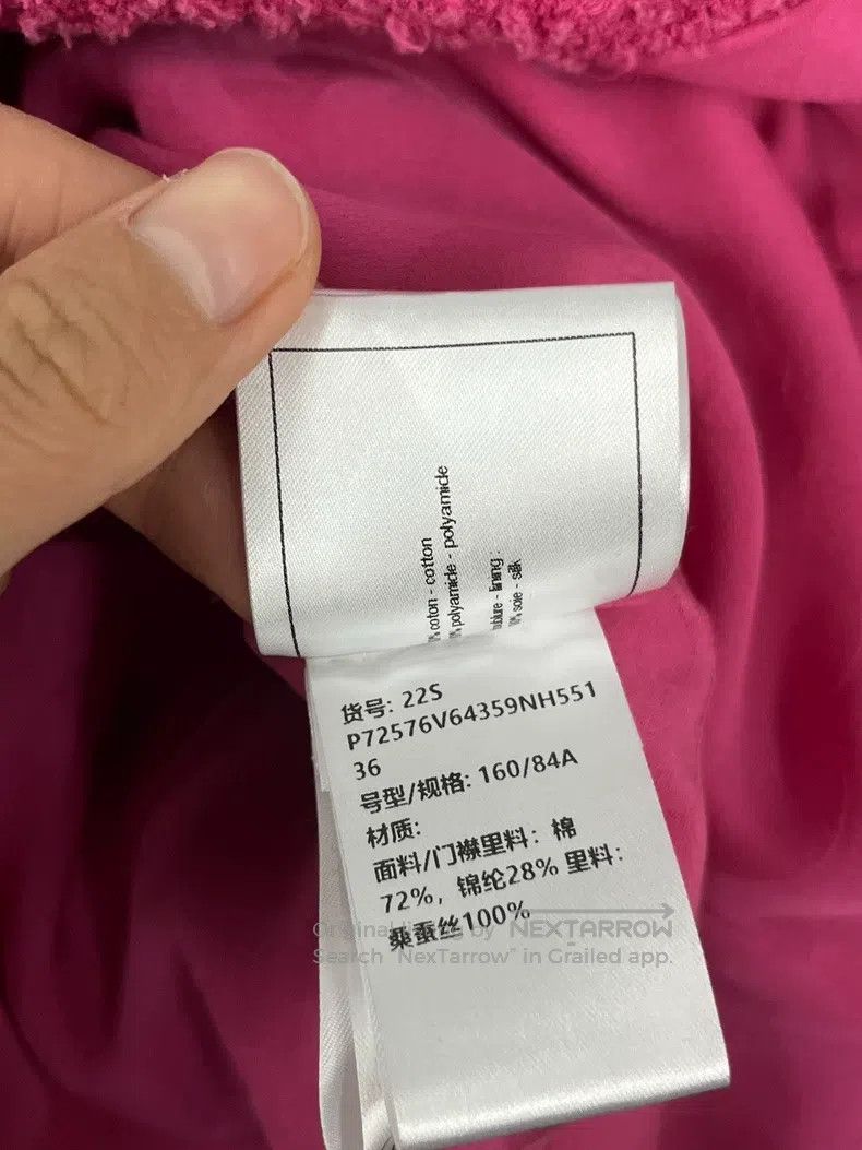 Chanel Chanel 22S popular rose pink vest jacket Size XS / US 0-2 / IT 36-38 - 6 Thumbnail