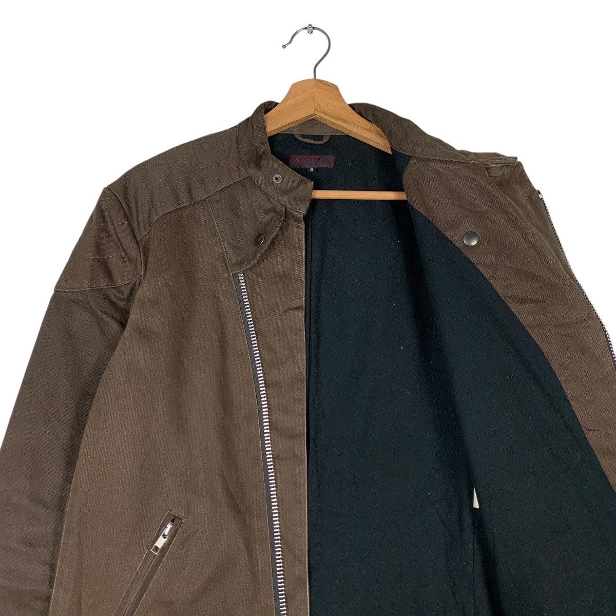 Japanese Brand REATS TAILOR ZAZOUS Asymmetrical Jacket #1285-C58 Size US S / EU 44-46 / 1 - 10 Thumbnail