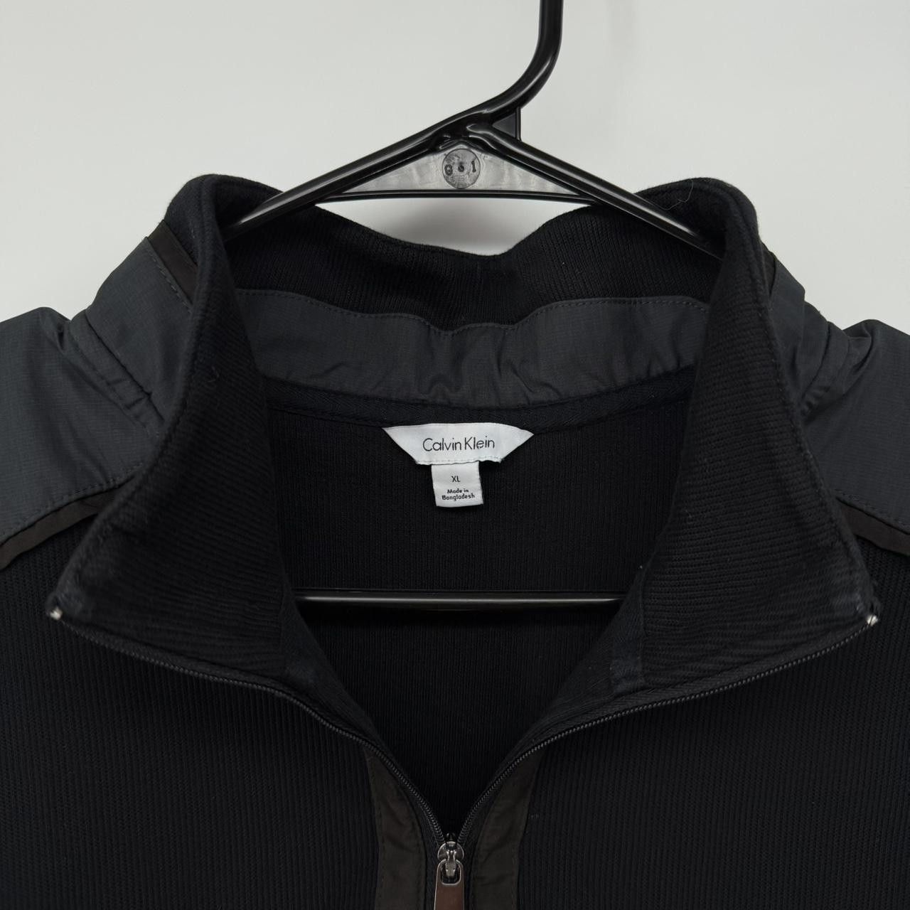 Calvin Klein Calvin Klein 1/4 Zip Mock Neck Sweater Jacket Men Size XL Size US XL / EU 56 / 4 - 2 Thumbnail