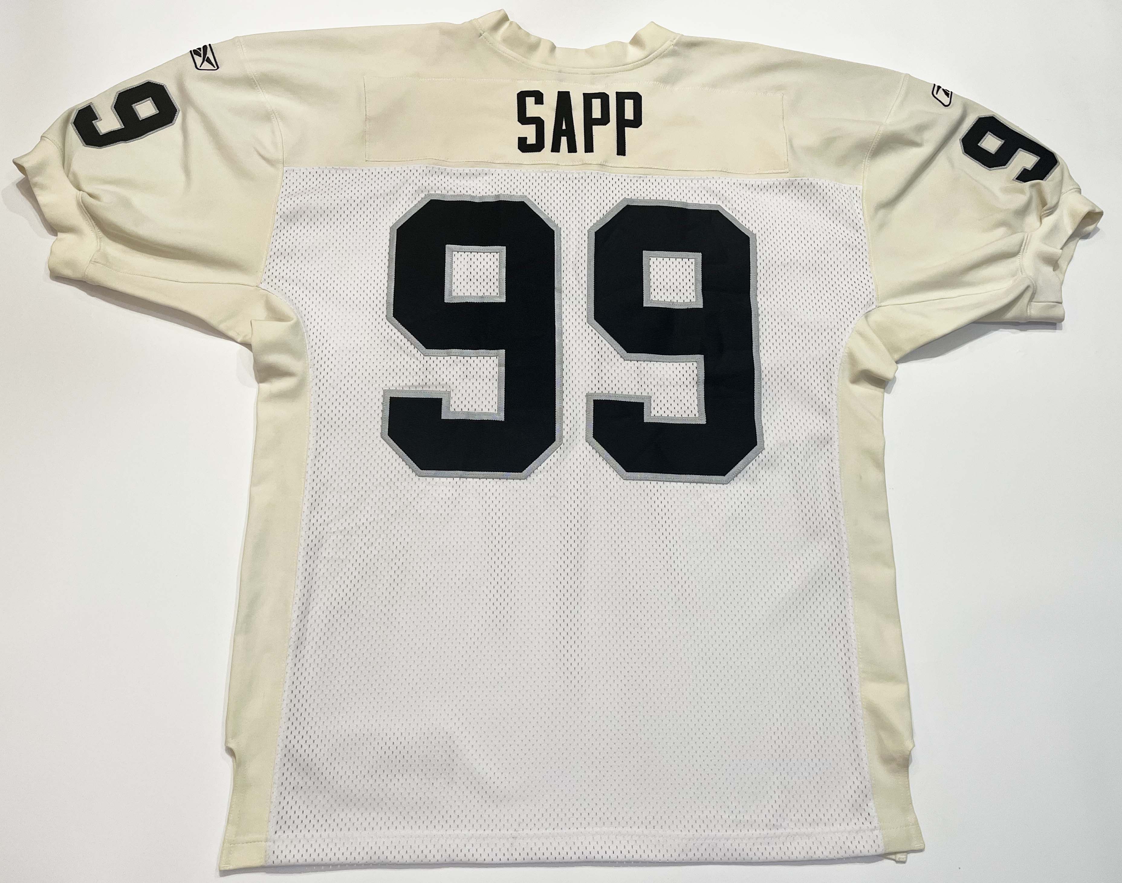 Reebok Reebok Authentic NFL Oakland Raiders SAPP #99 Jersey Size US L / EU 52-54 / 3 - 5 Thumbnail