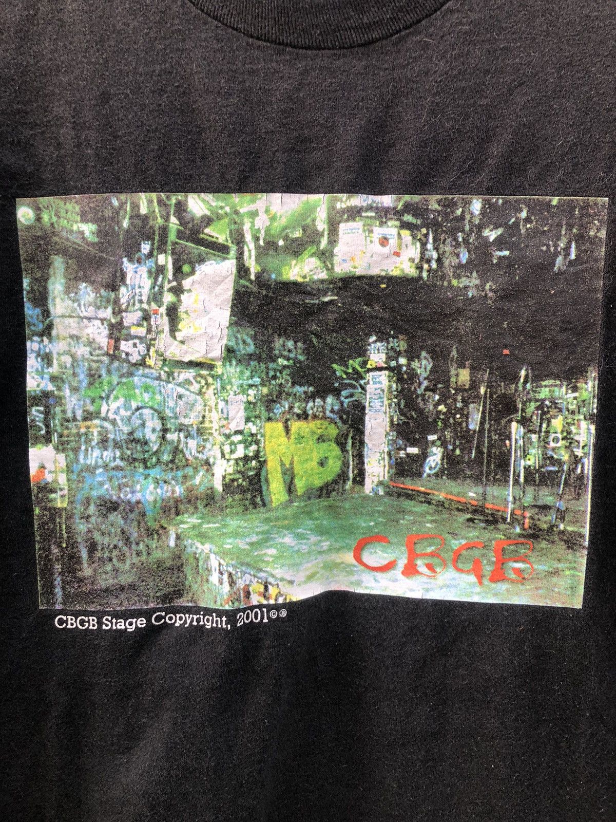 Band Tees Vintage 2001 CBGB Tshirt Punk Metal Size US M / EU 48-50 / 2 - 4 Thumbnail