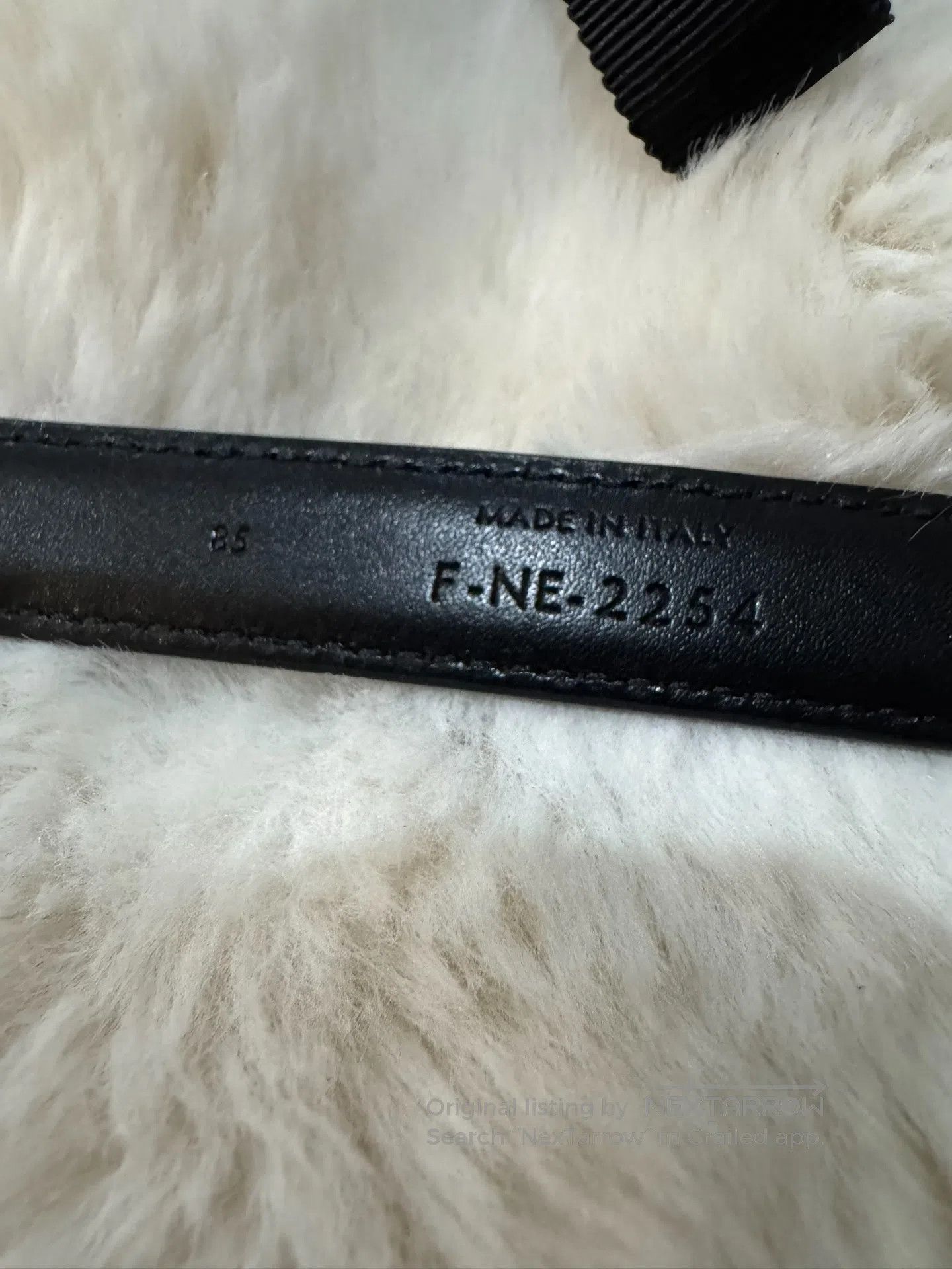 Celine CELINE size 85 Black and Silver Belt| Size ONE SIZE - 5 Thumbnail