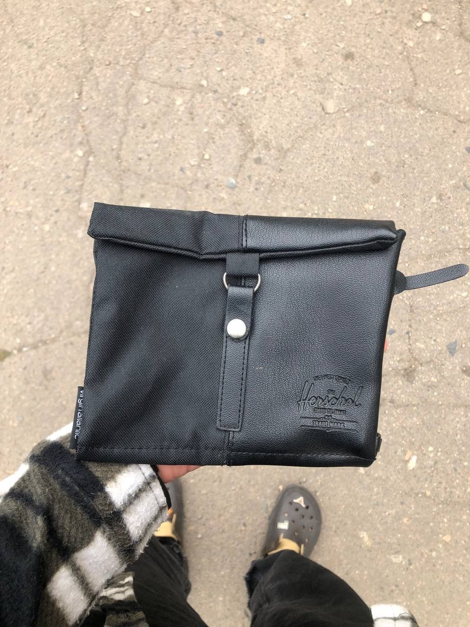 Herschel Supply Co. × Vintage VERY RARE HERSCHEL SUPPLY CO BAG LEATHER DESIGNER LUXURY Y2K Size ONE SIZE - 1 Thumbnail