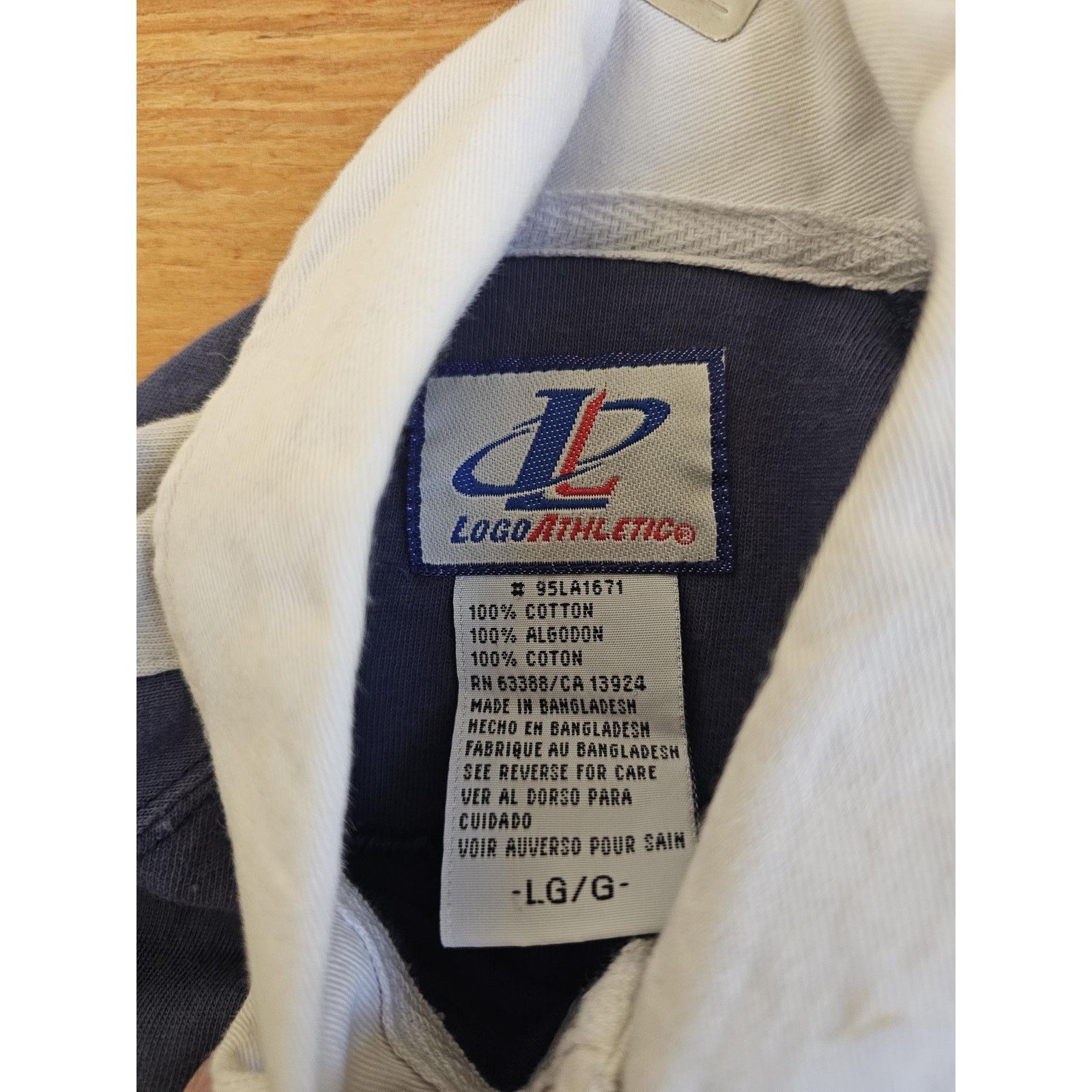 Logo Athletic Dallas Cowboys Super Bowl XXX 30 Rugby Shirt Sz XL Blue Size US XL / EU 56 / 4 - 4 Thumbnail