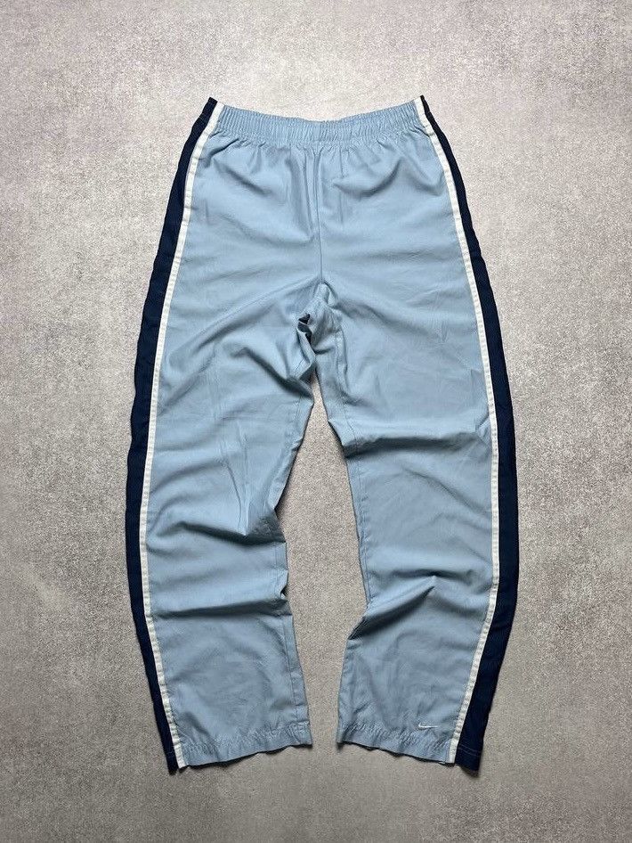 Nike Vintage Nike Swoosh Baggy Trackpants S Size US 31 - 1 Thumbnail