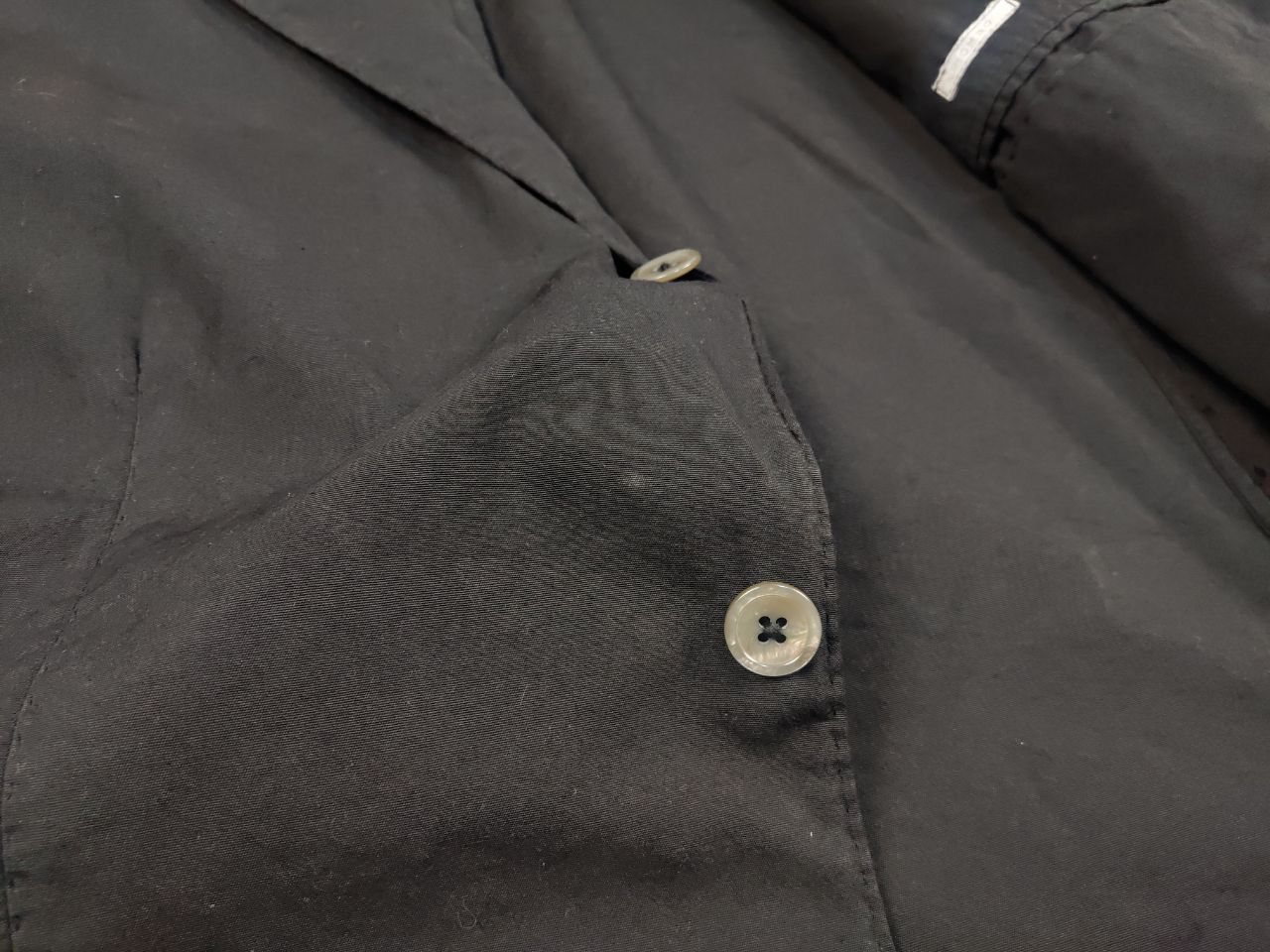 PIOMBO Piombo Italy Design Black Cotton Casual Blazer Jacket Size US L / EU 52-54 / 3 - 14 Thumbnail