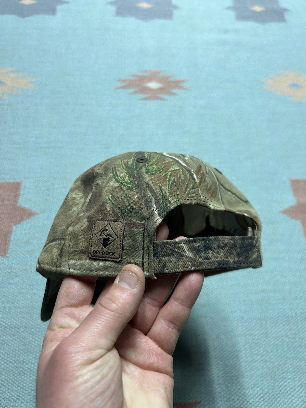Vintage Dri Duck hat camo Dan Bundy logging Michigan truck deer wild Size ONE SIZE - 5 Thumbnail