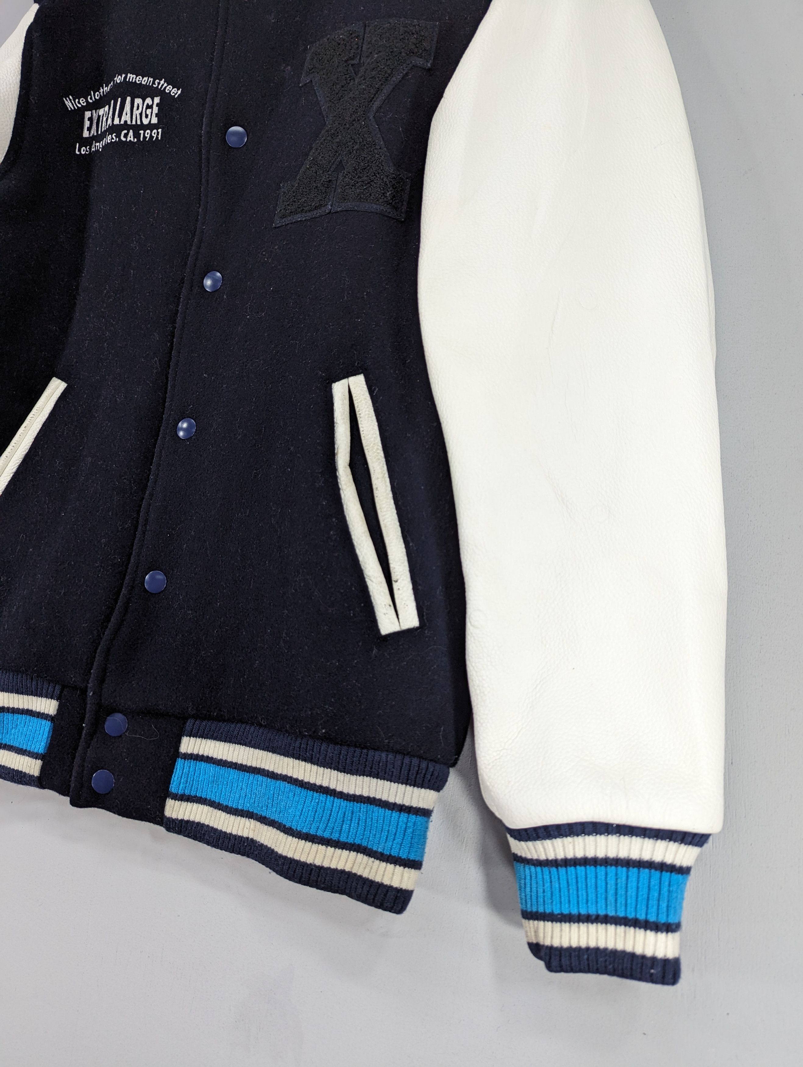Xlarge 🔥RARE🔥Xlarge Los Angeles Sleeve Leather Varsity Jacket Size US M / EU 48-50 / 2 - 5 Thumbnail