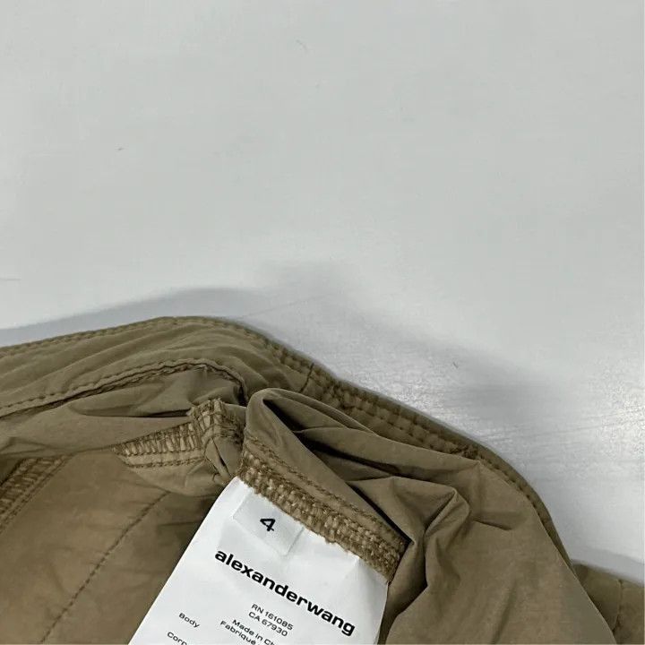 Alexander Wang Alexander Wang Khaki Loose Fit Cargo Pants - Size 24" / US 00 / IT 34 - 2 Thumbnail