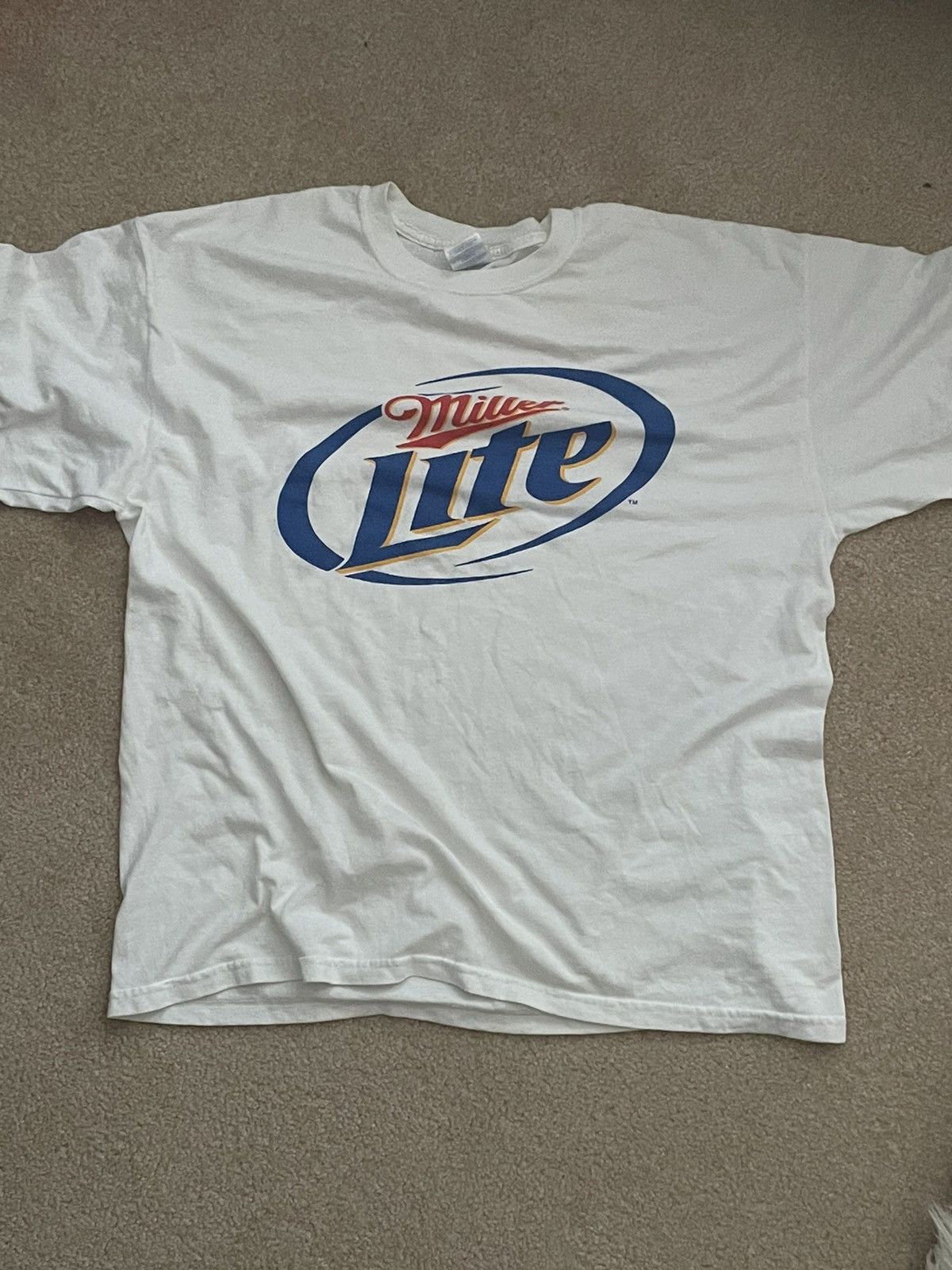Vintage 2000s Miller Lite Tee Size US XL / EU 56 / 4 - 1 Thumbnail