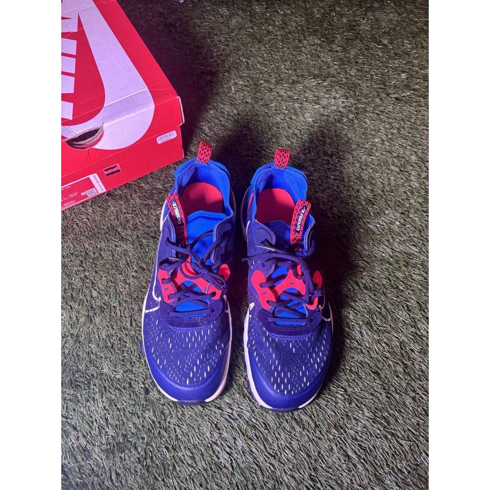Nike Nike React Vision Low Midnight Navy (GS) 6.5y / 8 Women’s Size US 6.5 / EU 39-40 - 4 Thumbnail