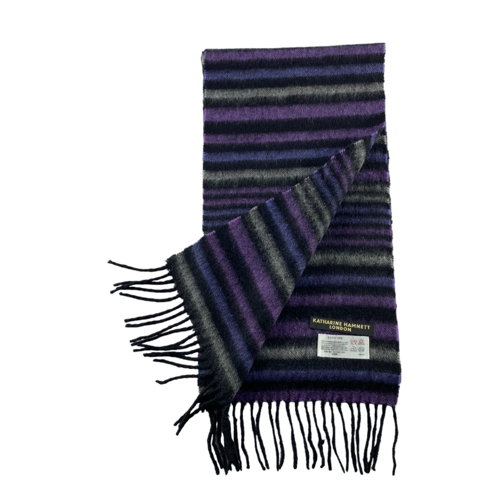 Katharine Hamnett London × Vintage Katharine Hamnett London Scarf / Muffler / Neckwear Size ONE SIZE - 3 Thumbnail