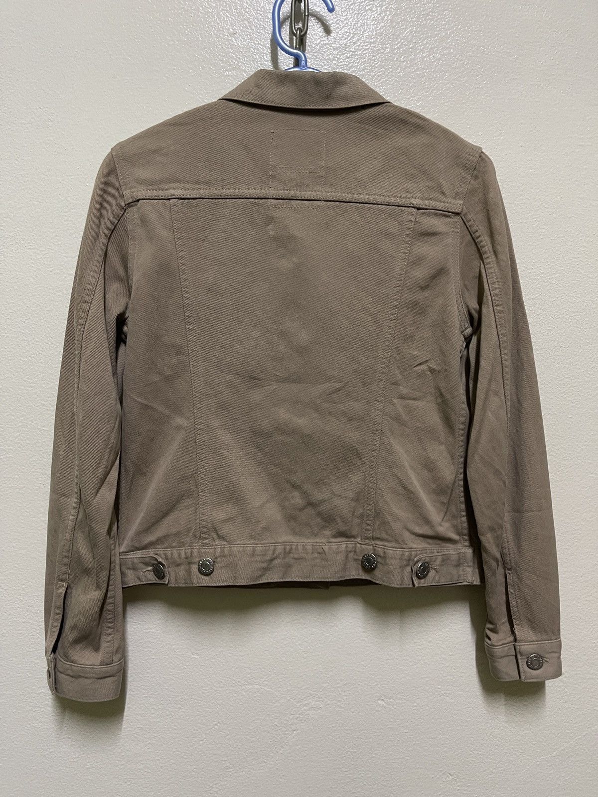 Helmut Lang Helmut Lang Raw Silk Denim Jacket 40 Size US XXS / EU 40 - 9 Thumbnail