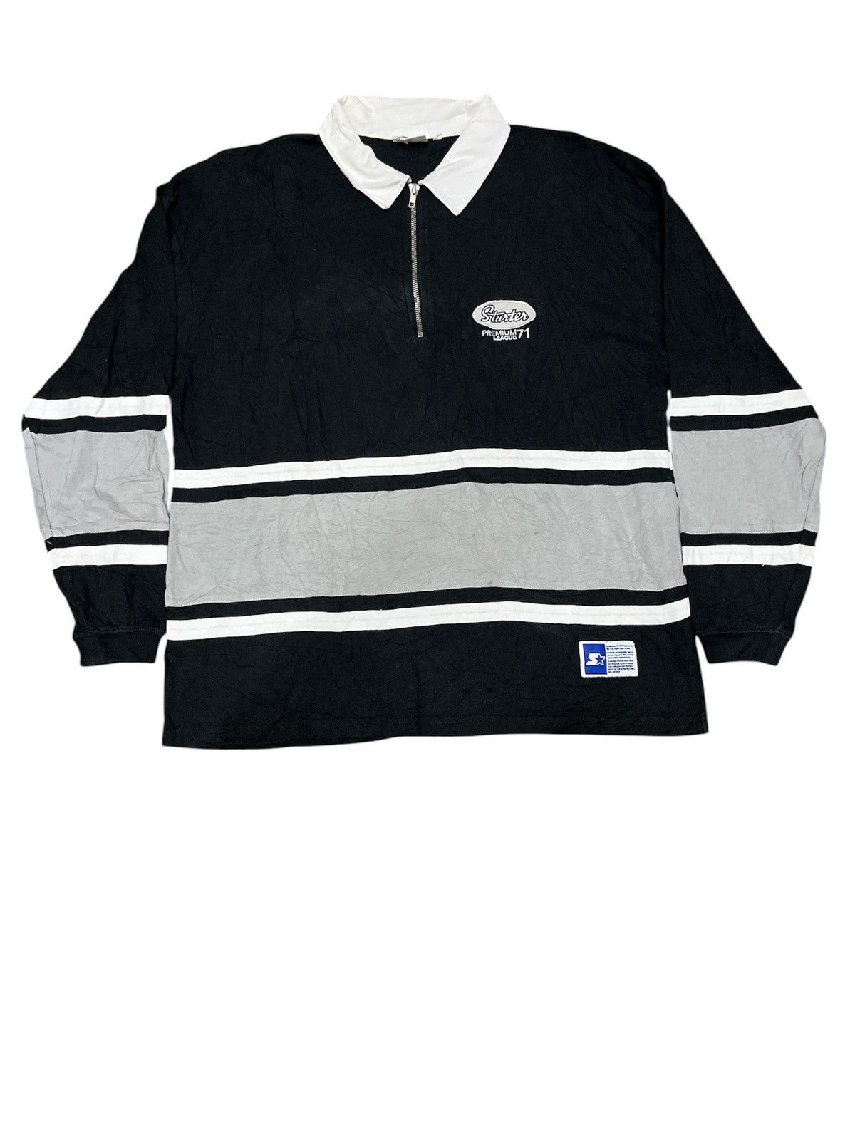 Starter Starter Premium League 71 Half Zipper Long Sleeve Shirt Size US M / EU 48-50 / 2 - 1 Thumbnail
