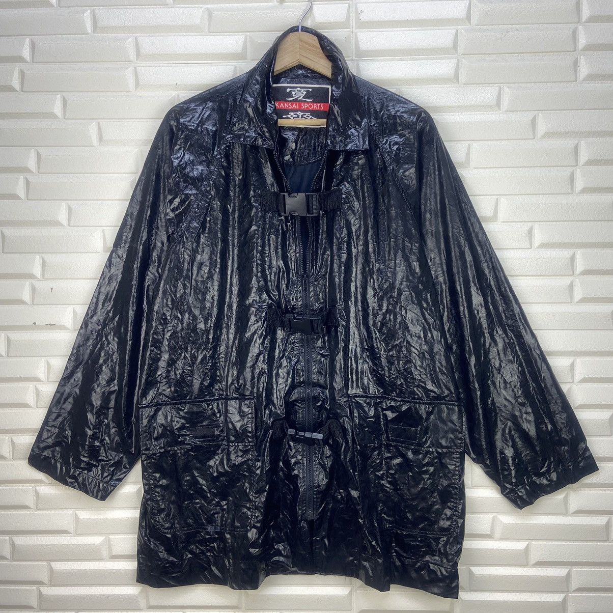 Japanese Brand × Kansai Yamamoto × Vintage Vintage Kansai Sports Buckle Light Jacket Size US L / EU 52-54 / 3 - 3 Thumbnail