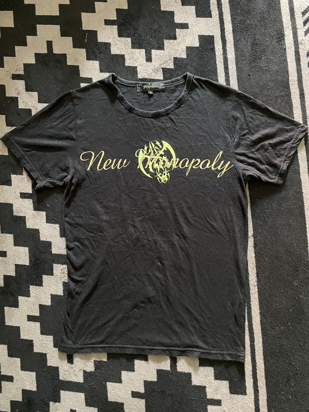 If Six Was Nine × Japanese Brand × Le Grande Bleu (L.G.B.) New Monopoly poem style tshirt Size US L / EU 52-54 / 3 - 1 Thumbnail