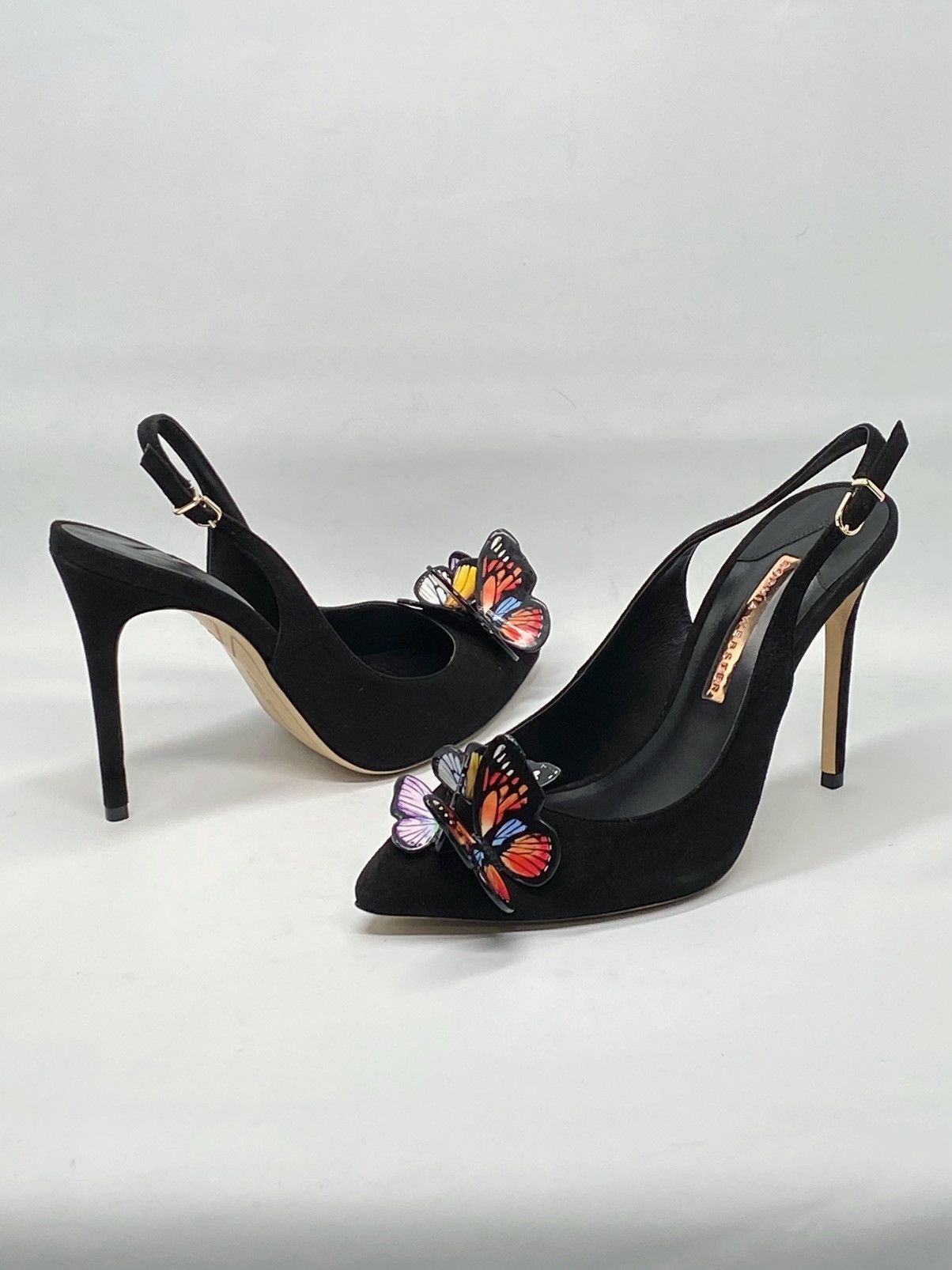 Sophia Webster Sophia Webster Butterfly Suede Slingback Pump size 41 Size US 11 / IT 41 - 2 Thumbnail