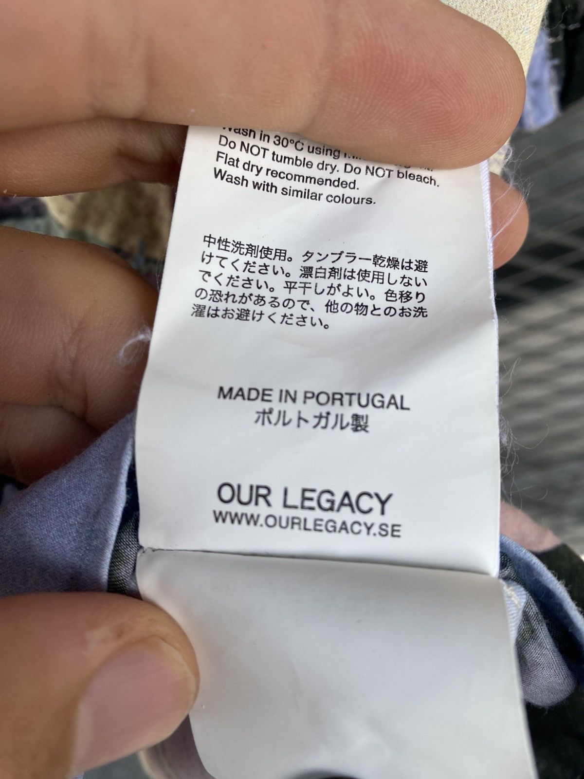 Our Legacy Vintage Our Legacy Overpinted Shirt Size US M / EU 48-50 / 2 - 9 Thumbnail