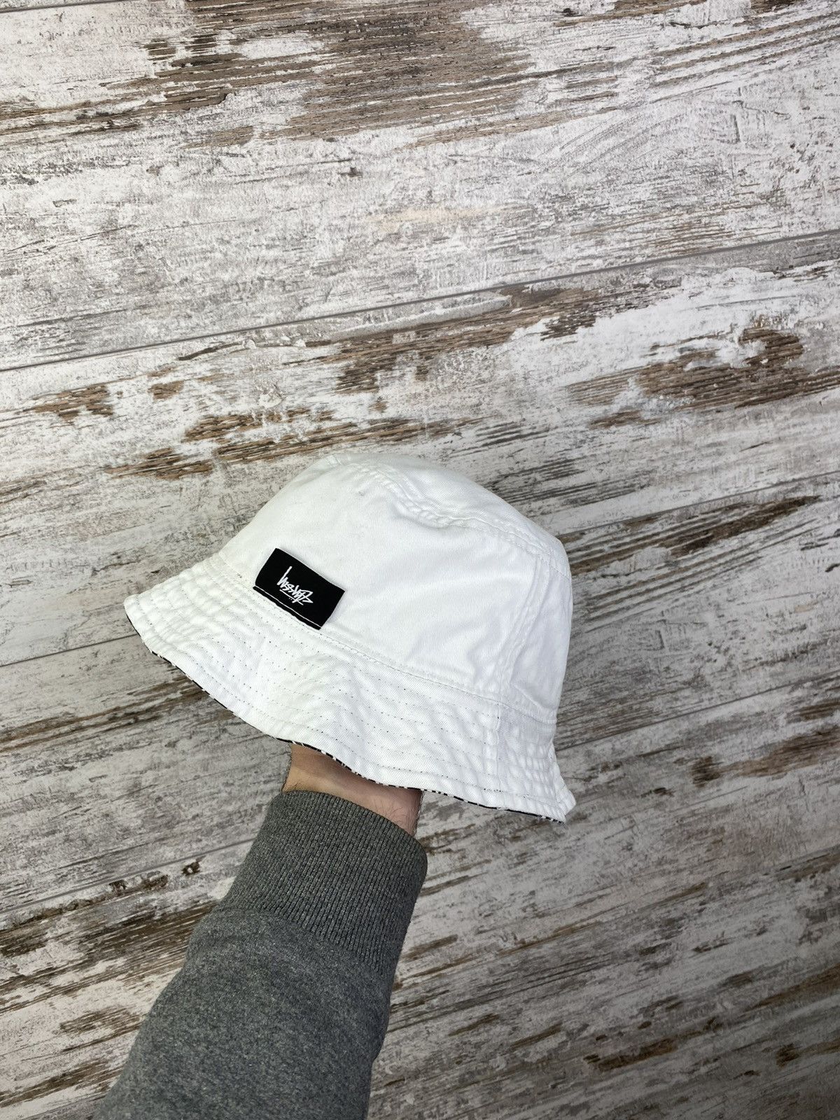 Stussy × Vintage Mens Vintage Stussy Panama reversible hats cap streetwear Size ONE SIZE - 10 Thumbnail