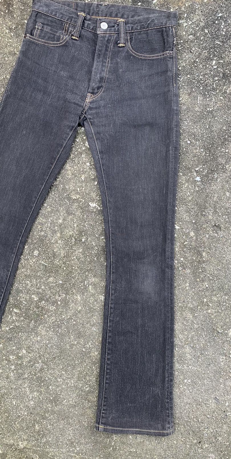 Alchemist Alchemist Fab Four Flare Stretching Leather Patch jeans Size US 27 - 9 Thumbnail