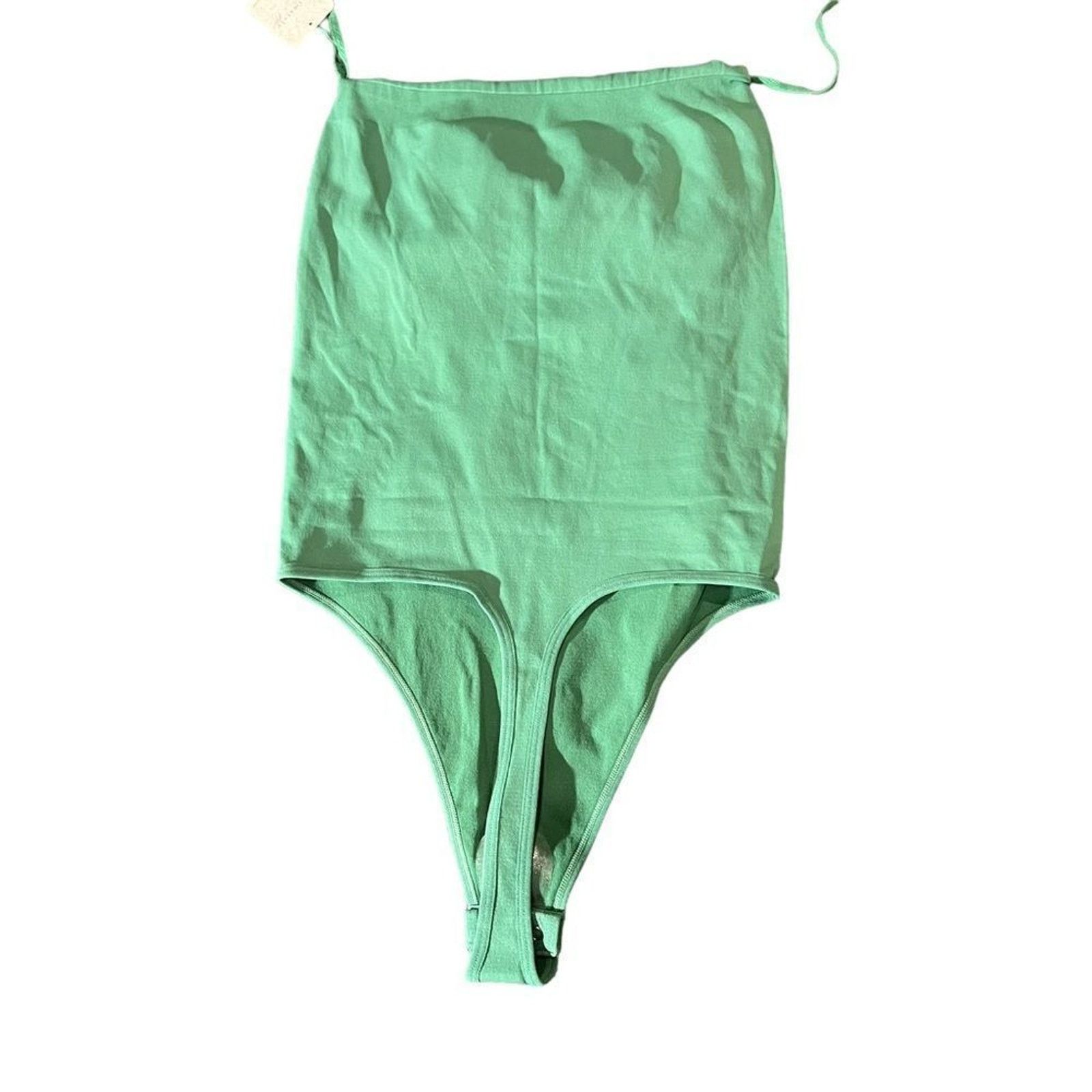 Free People NWT Free People Bodysuit Green Strapless Tube Thong Size M / US 6-8 / IT 42-44 - 3 Thumbnail