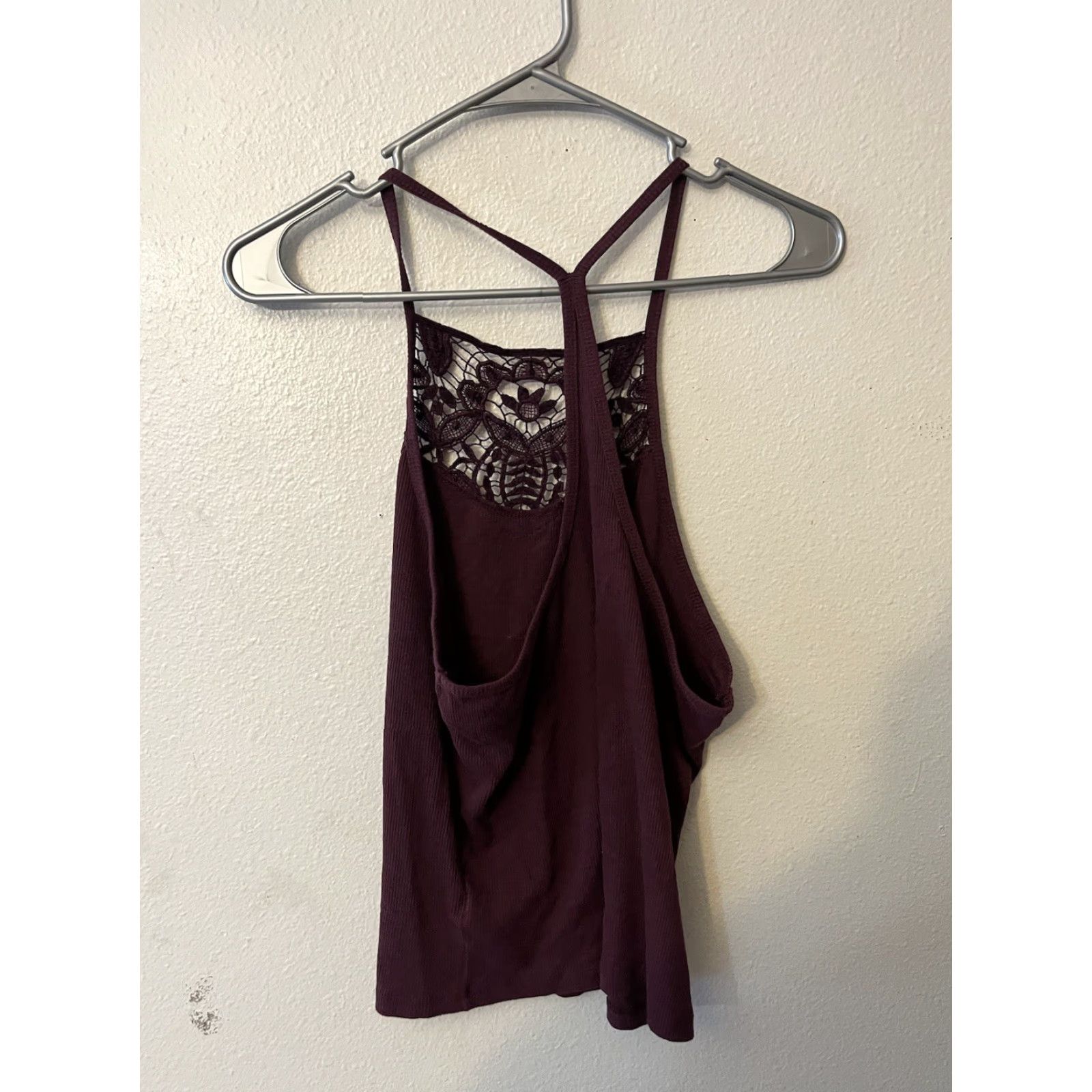 Aeropostale Aeropostale Tank XL Maroon Women Lace Tank Top Clothing Top Teens Shirt Size XL / US 12-14 / IT 48-50 - 3 Thumbnail