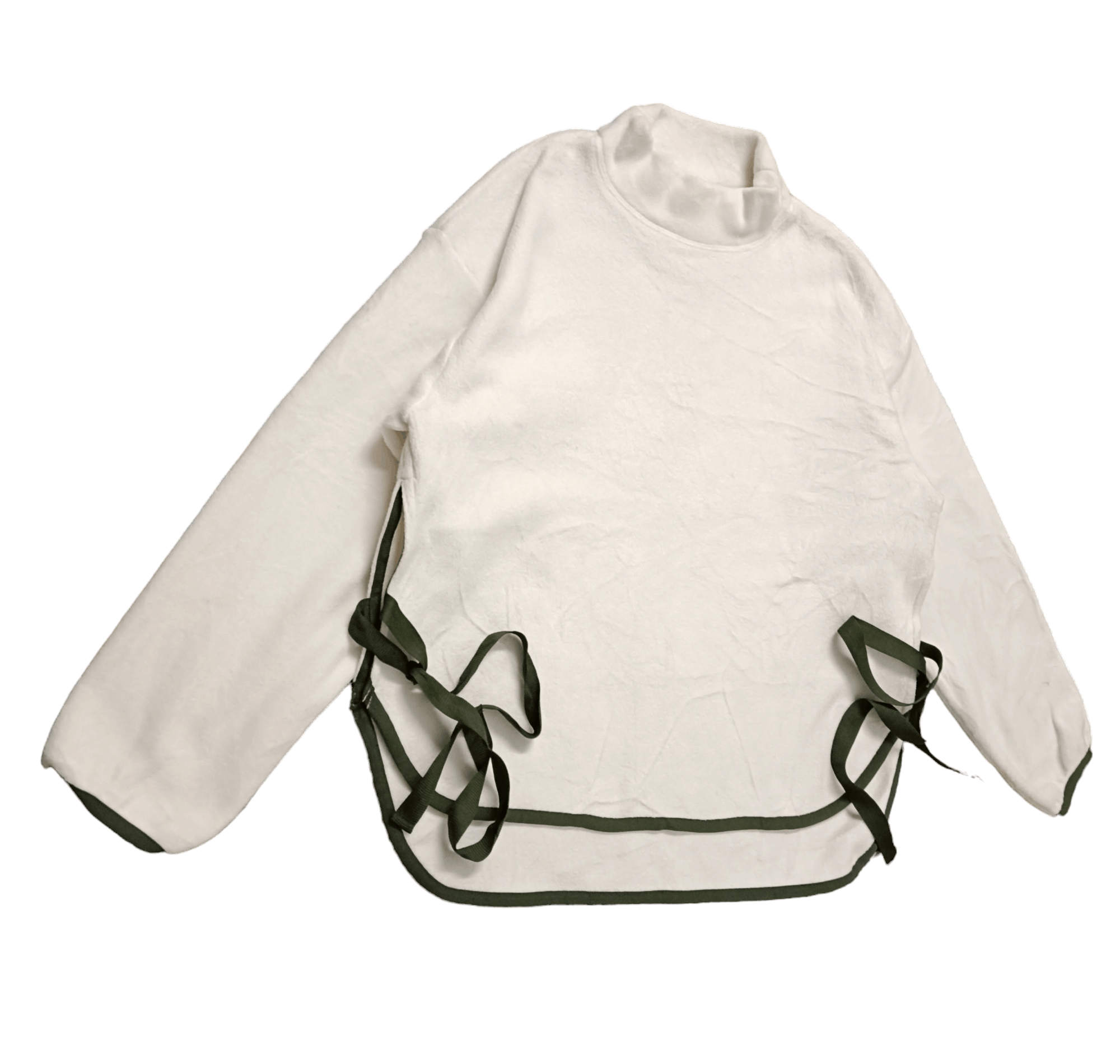 Uniqlo × White Mountaineering Uniqlo X White Mountaineering White Fleece Sweatshirt Size M / US 6-8 / IT 42-44 - 4 Thumbnail