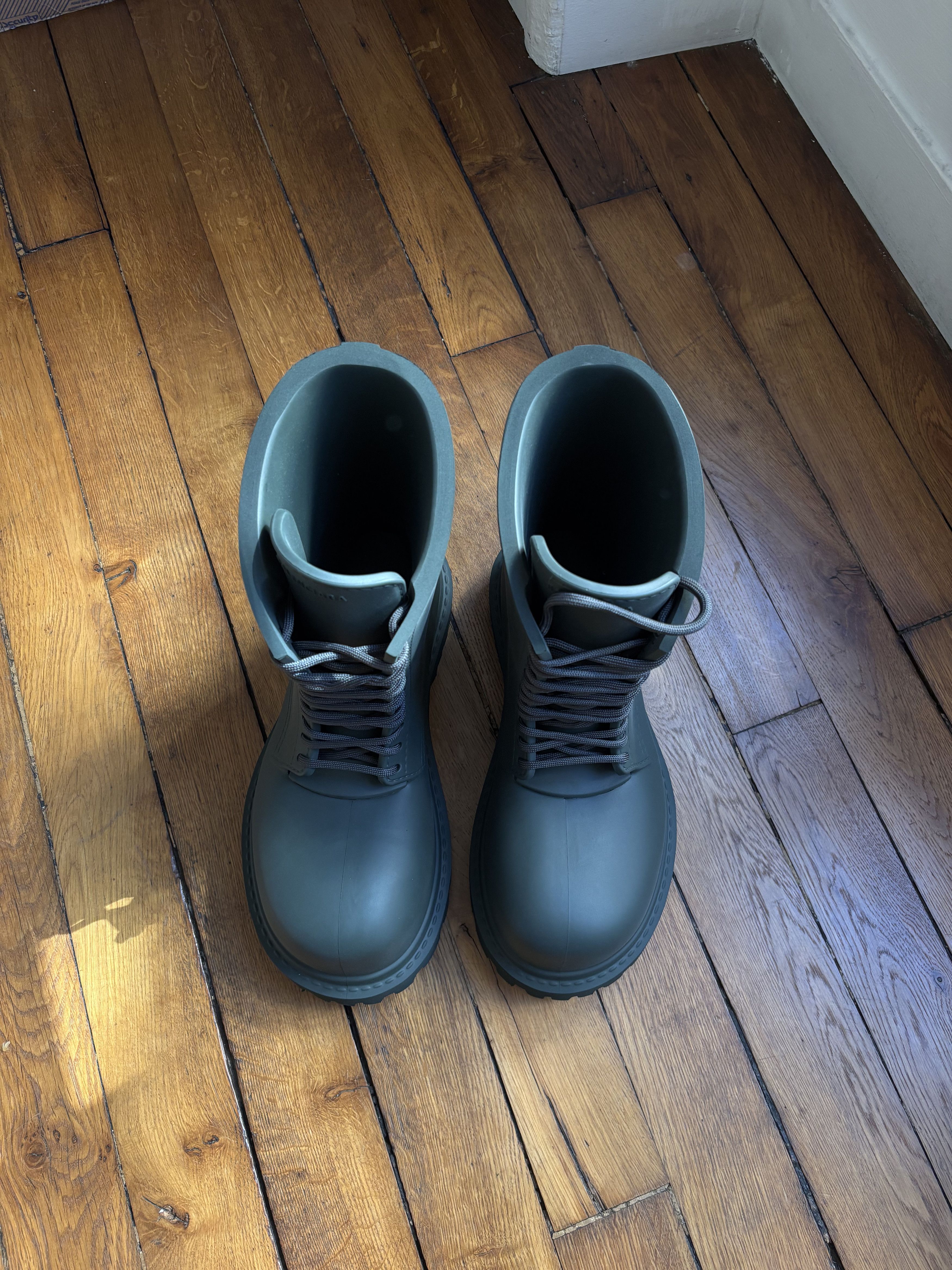 Balenciaga Balenciaga Steroid boots dark green Size US 10 / EU 43 - 3 Thumbnail
