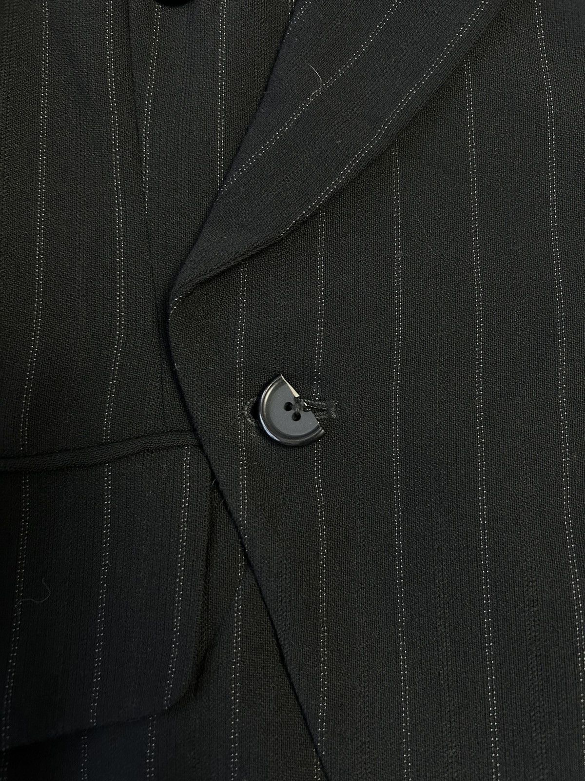 DKNY × Designer DKNY STRIPE DOUBLE BREAST BLAZER Size 36R - 4 Thumbnail